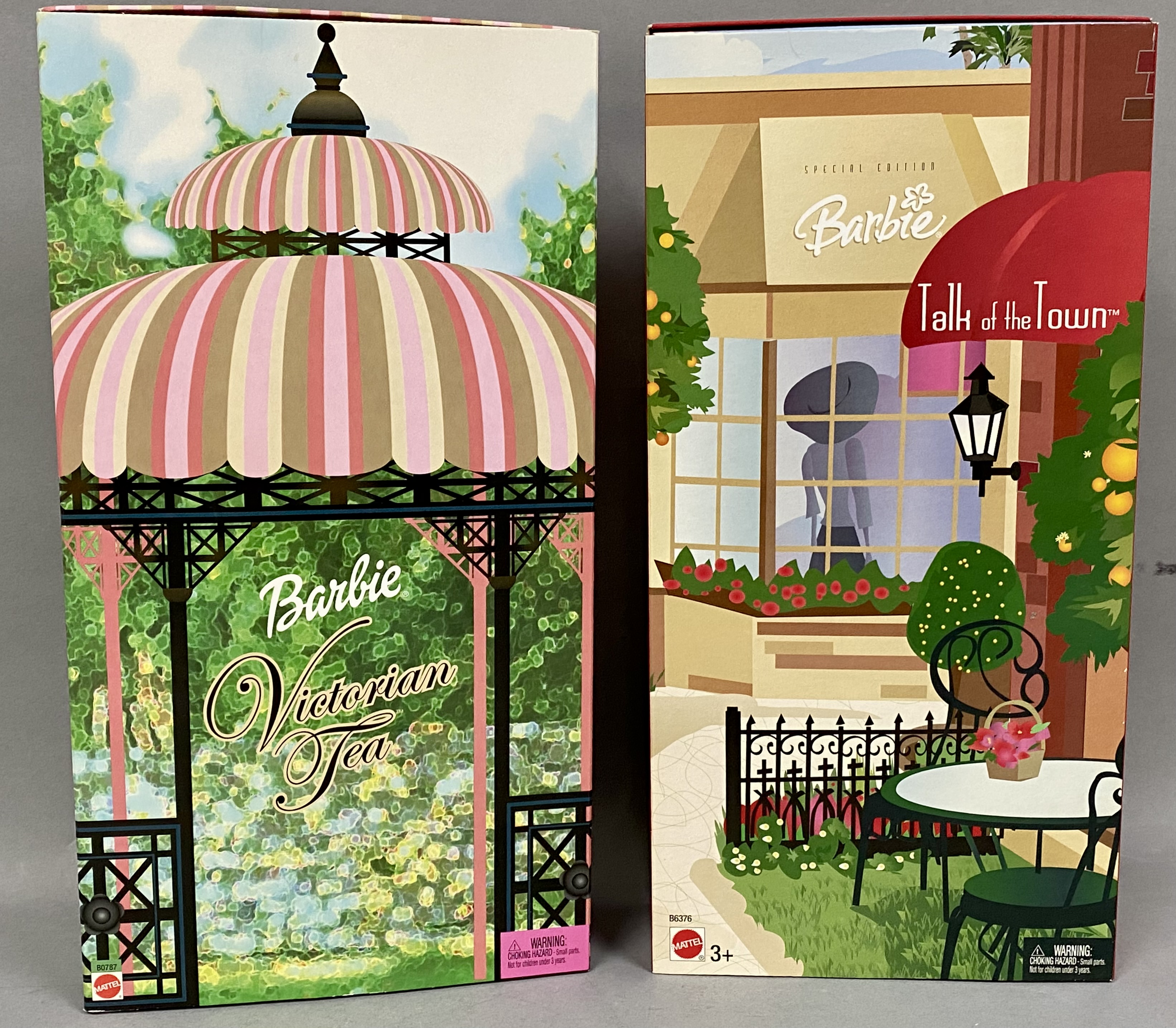 Mattel Victorian Tea & Talk of Town Barbies