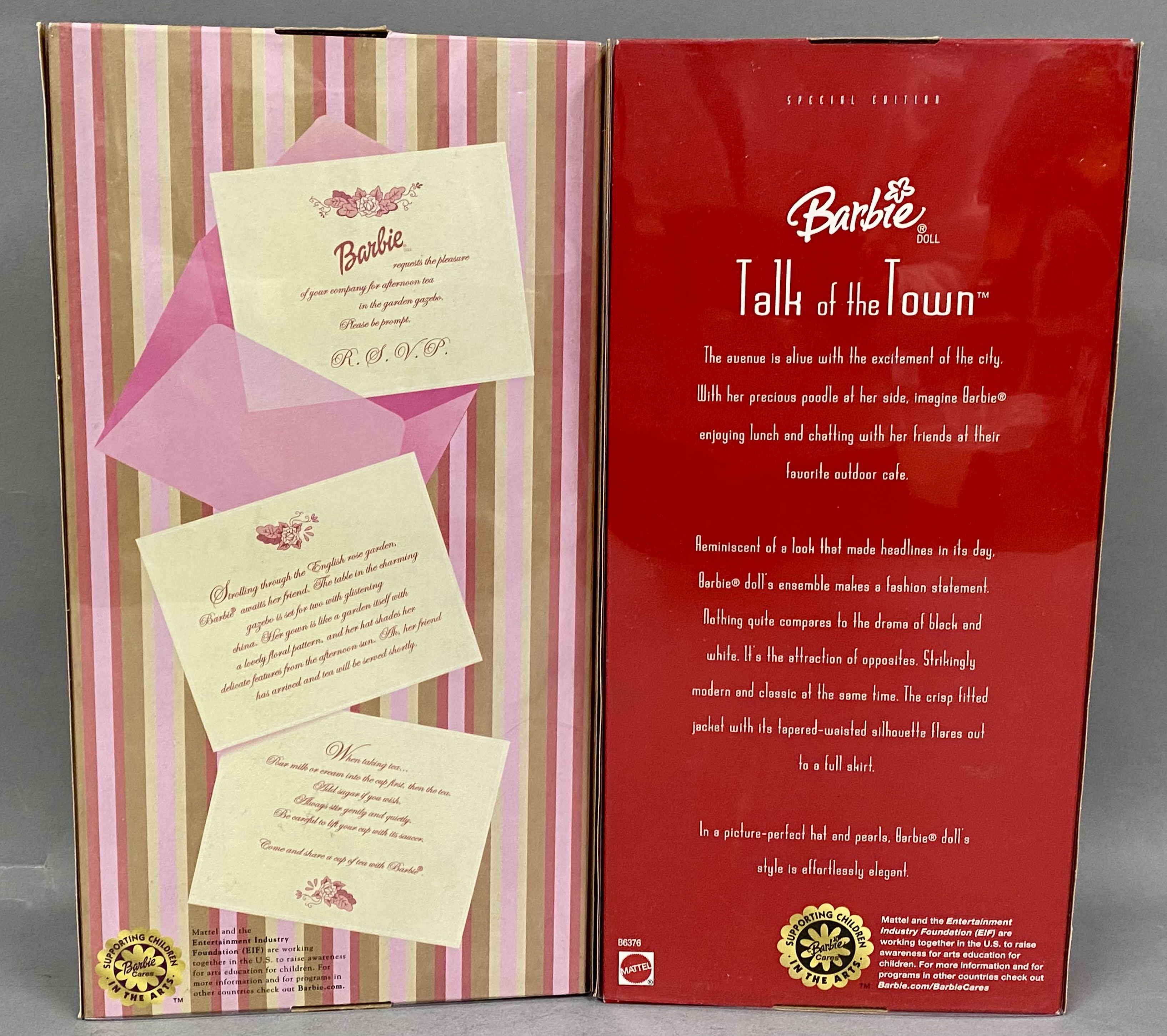 Mattel Victorian Tea & Talk of Town Barbies