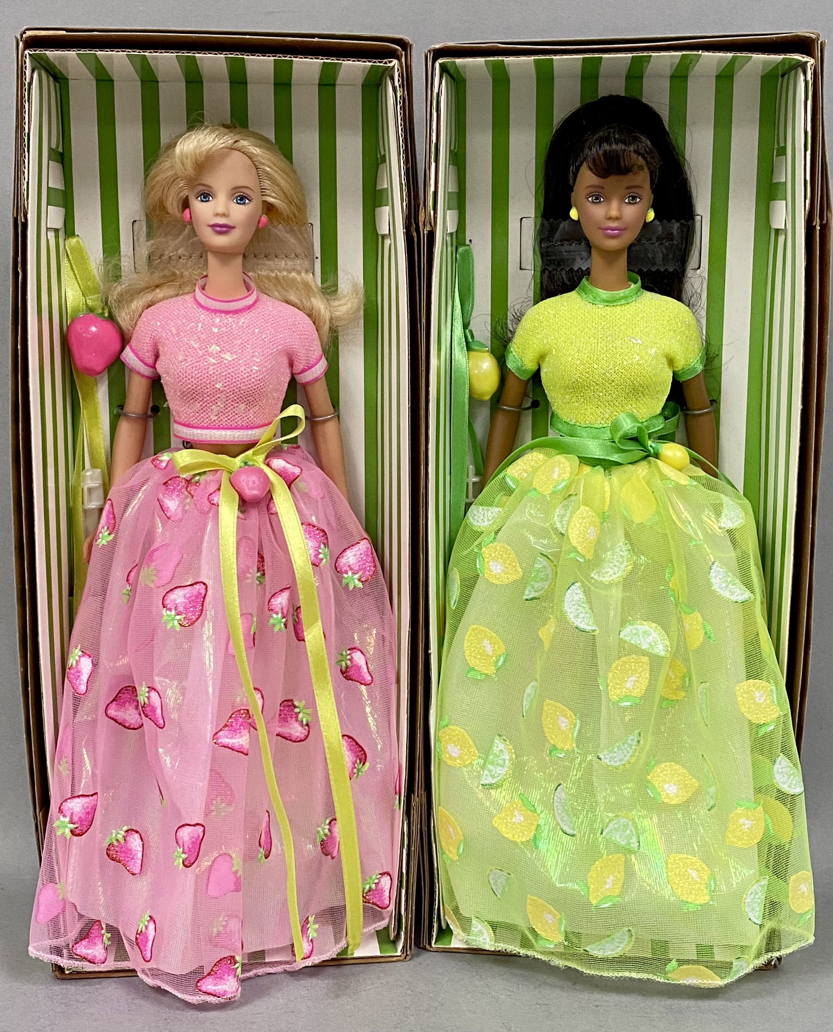 2 Mattel Avon Exclusive Sorbet Barbie Dolls