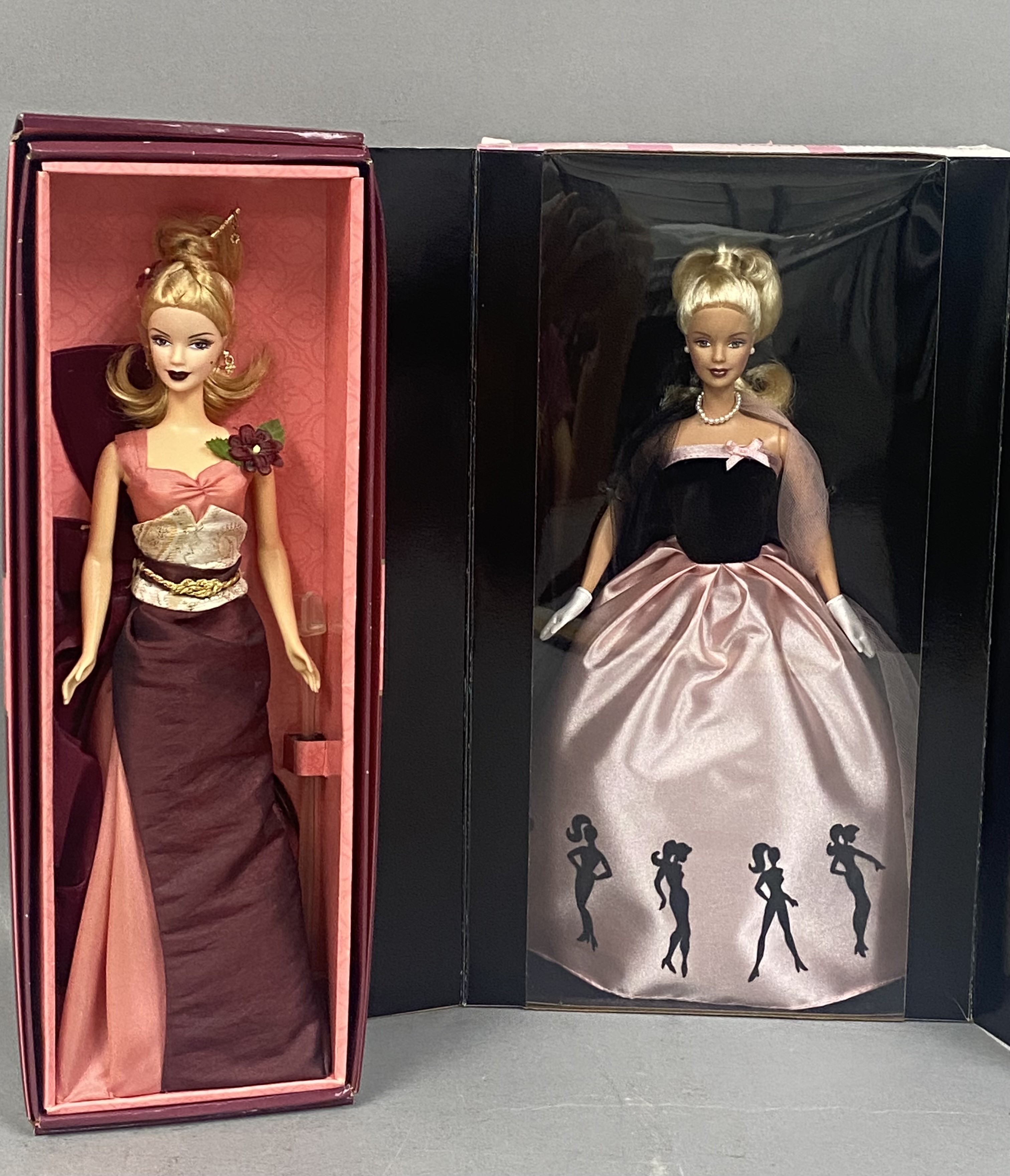 Mattel Exotic Intrigue & Timeless Silhouette Barbie Dolls
