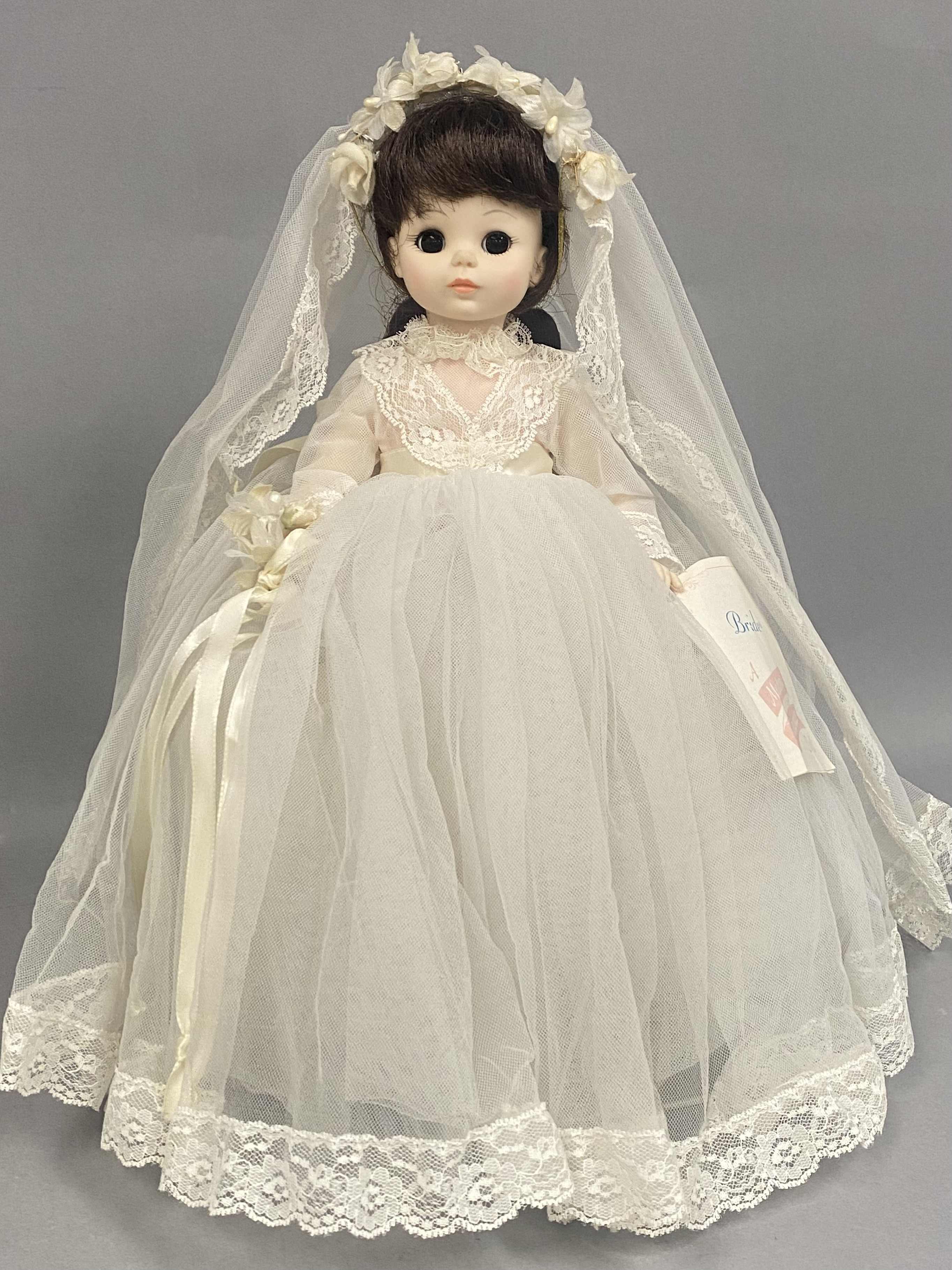 Madame Alexander Brunette Bride Doll
