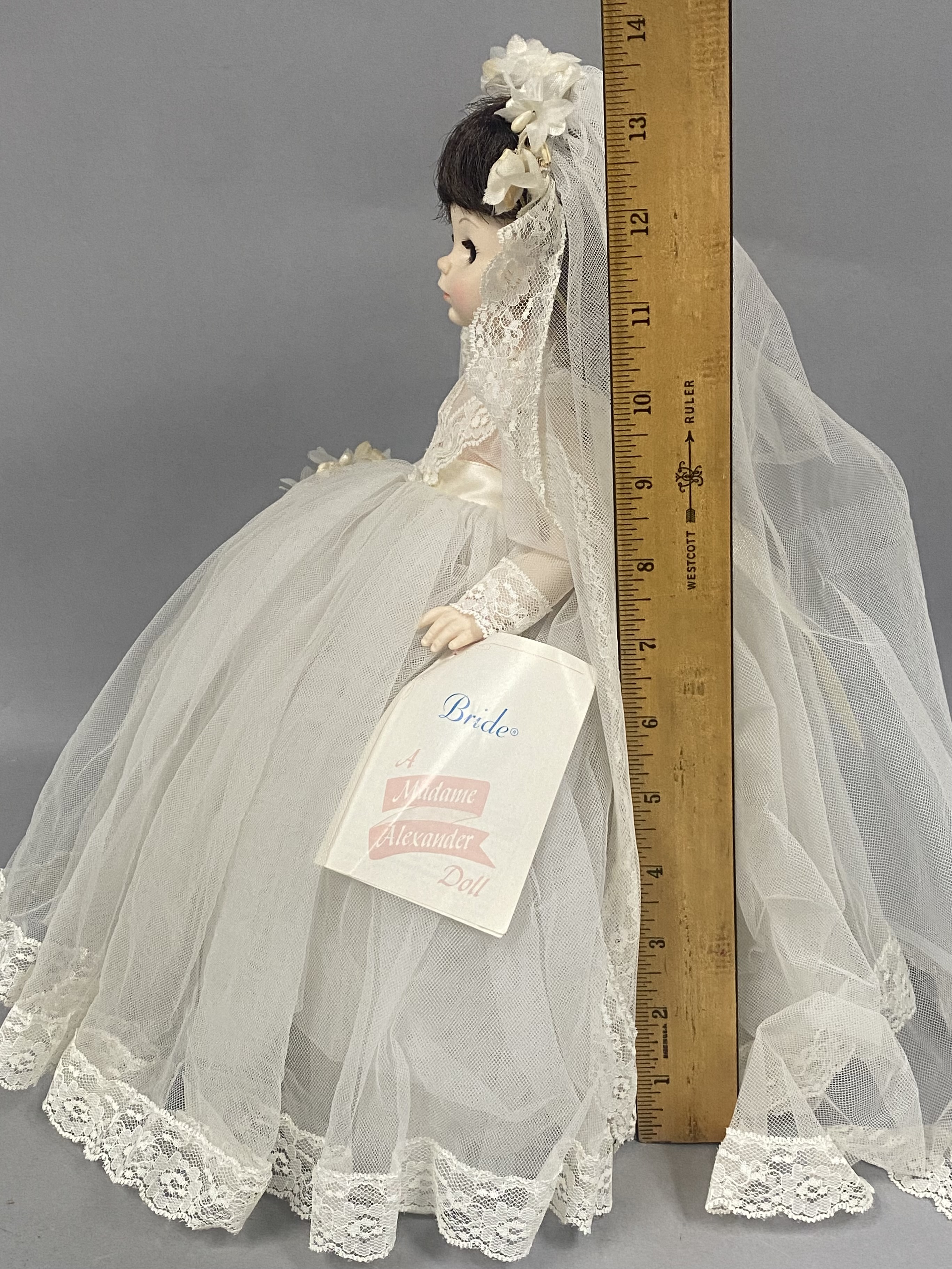 Madame Alexander Brunette Bride Doll