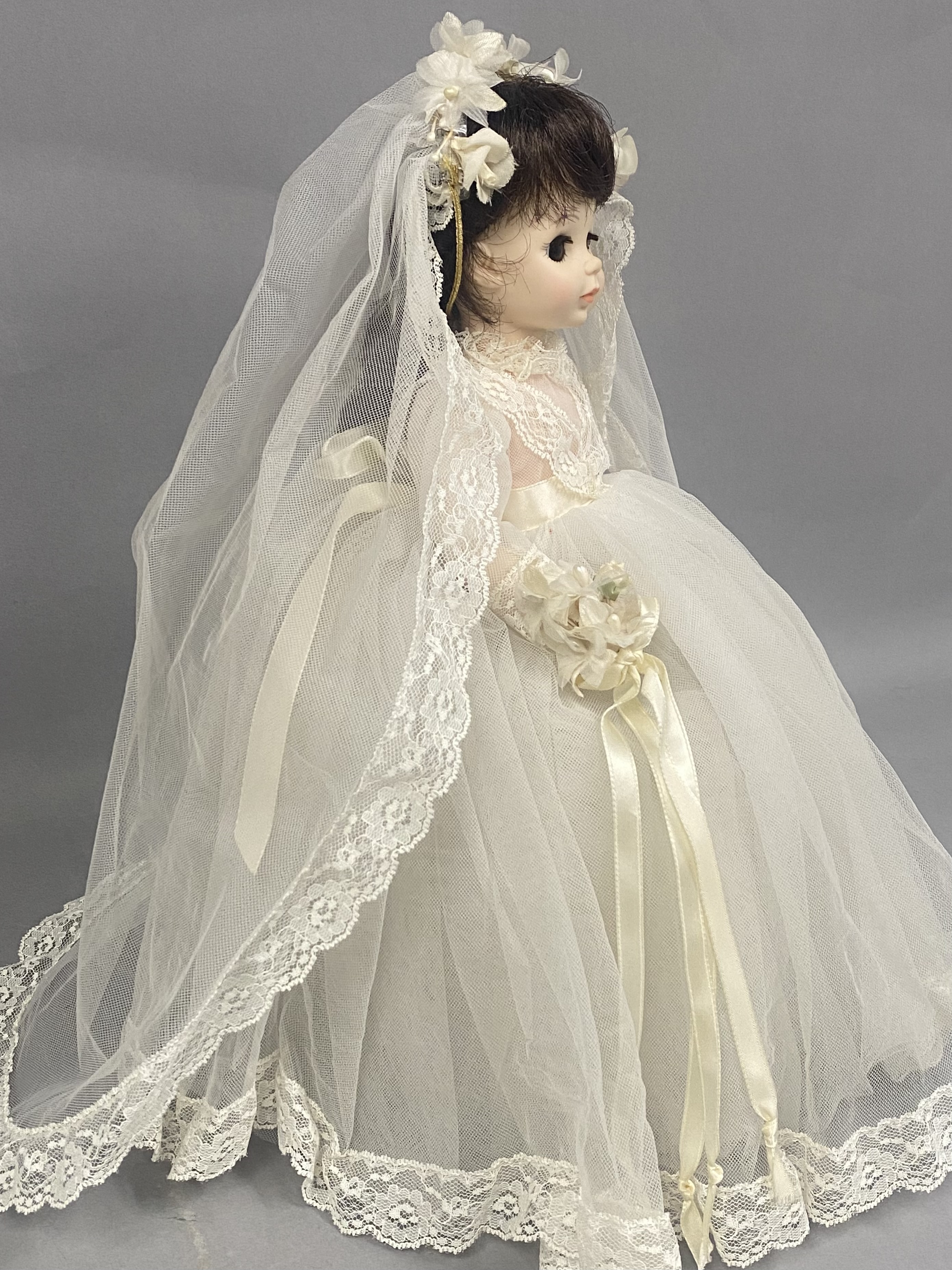 Madame Alexander Brunette Bride Doll