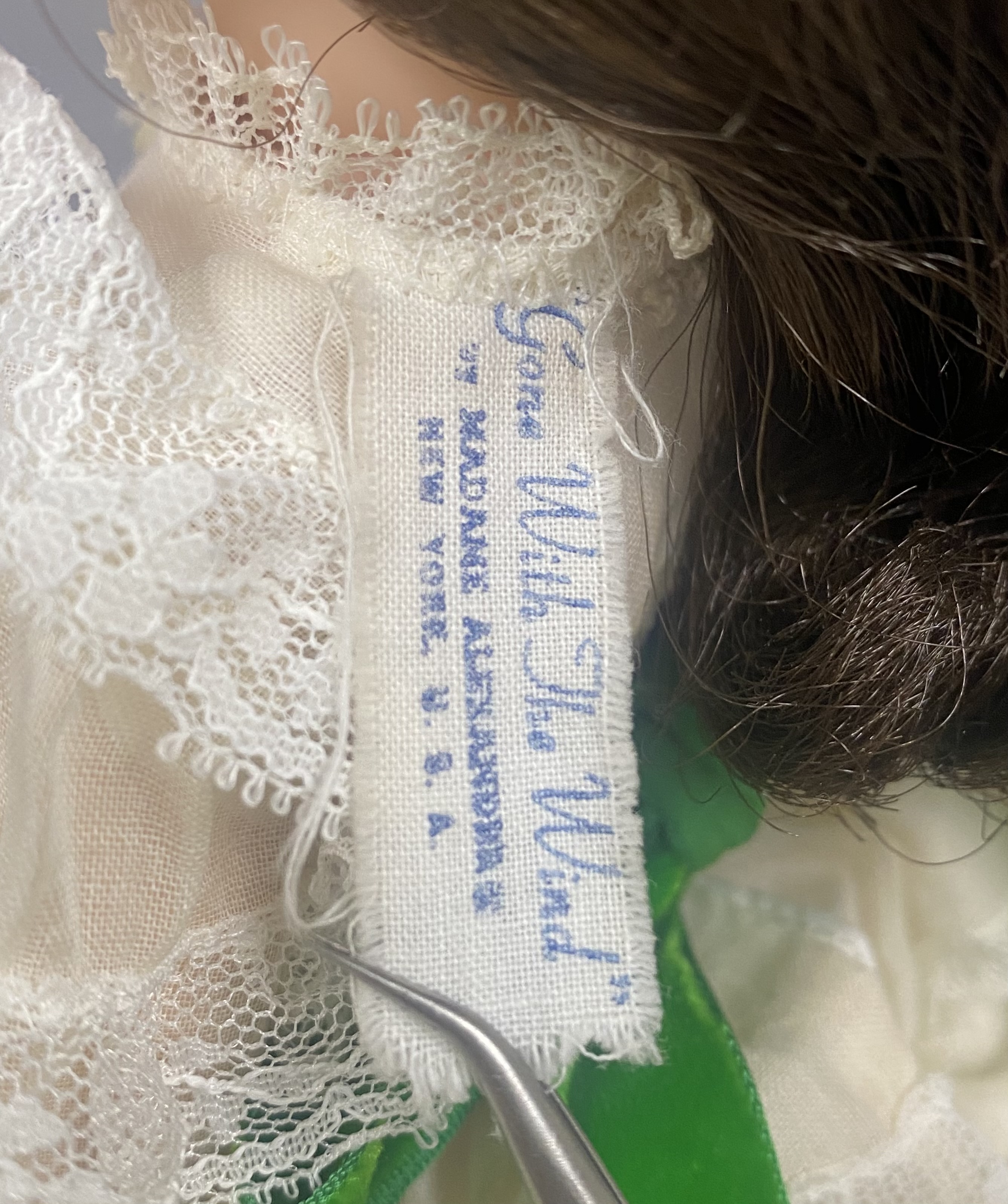 Madame Alexander Scarlett OHara Ruffled Doll