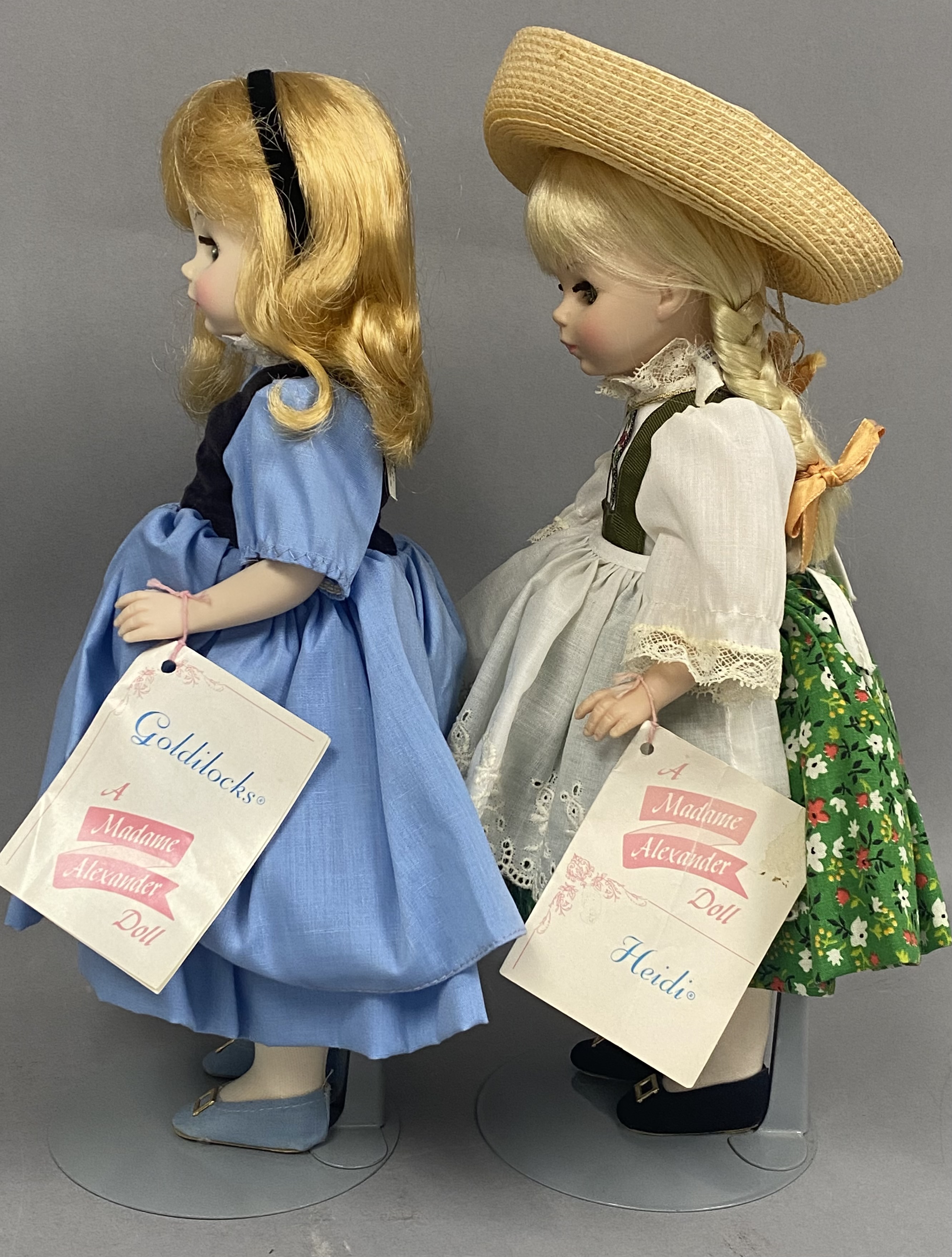 Madame Alexander 14-Inch Heidi & Goldilocks Dolls