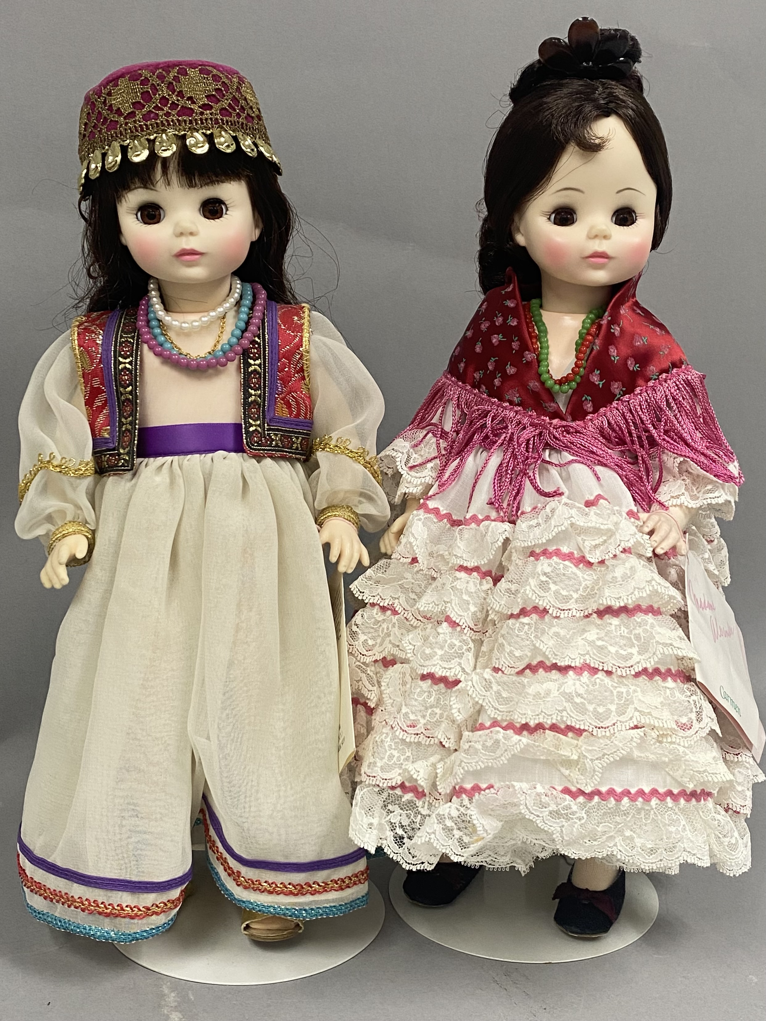 Madame Alexander Opera Series Salome & Carmen Dolls