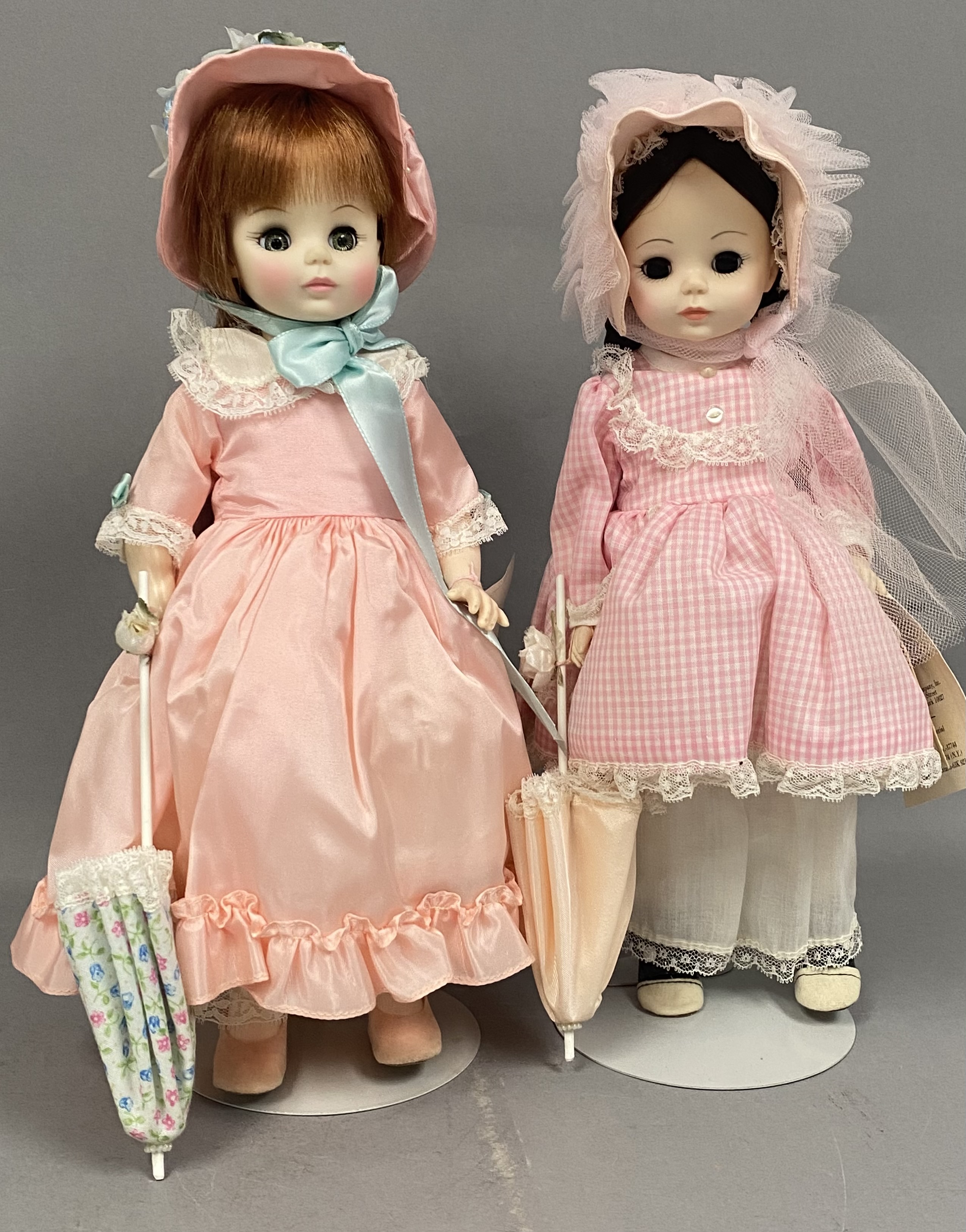 2 Madame Alexander Lucinda & Rebecca Dolls