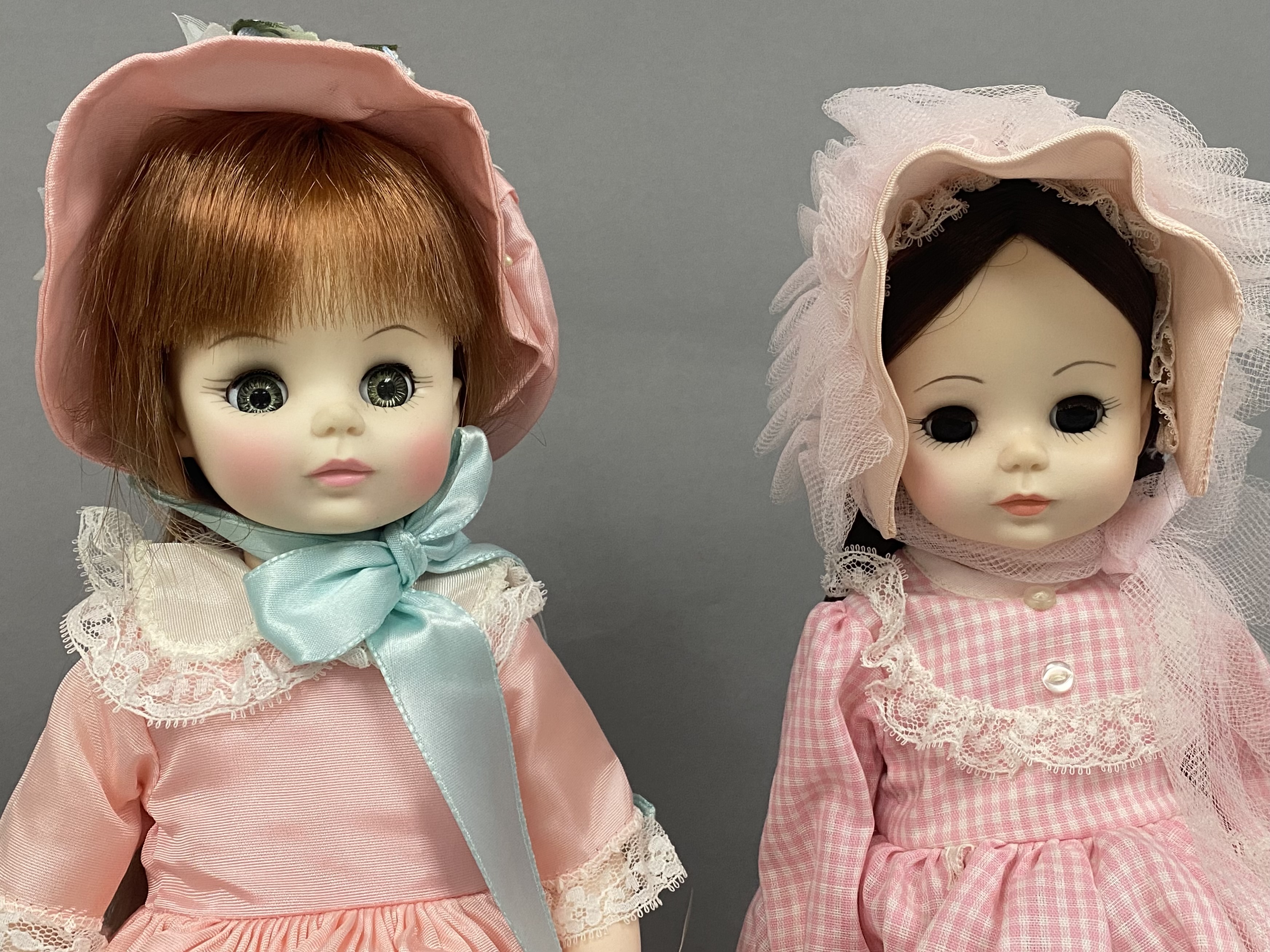 2 Madame Alexander Lucinda & Rebecca Dolls