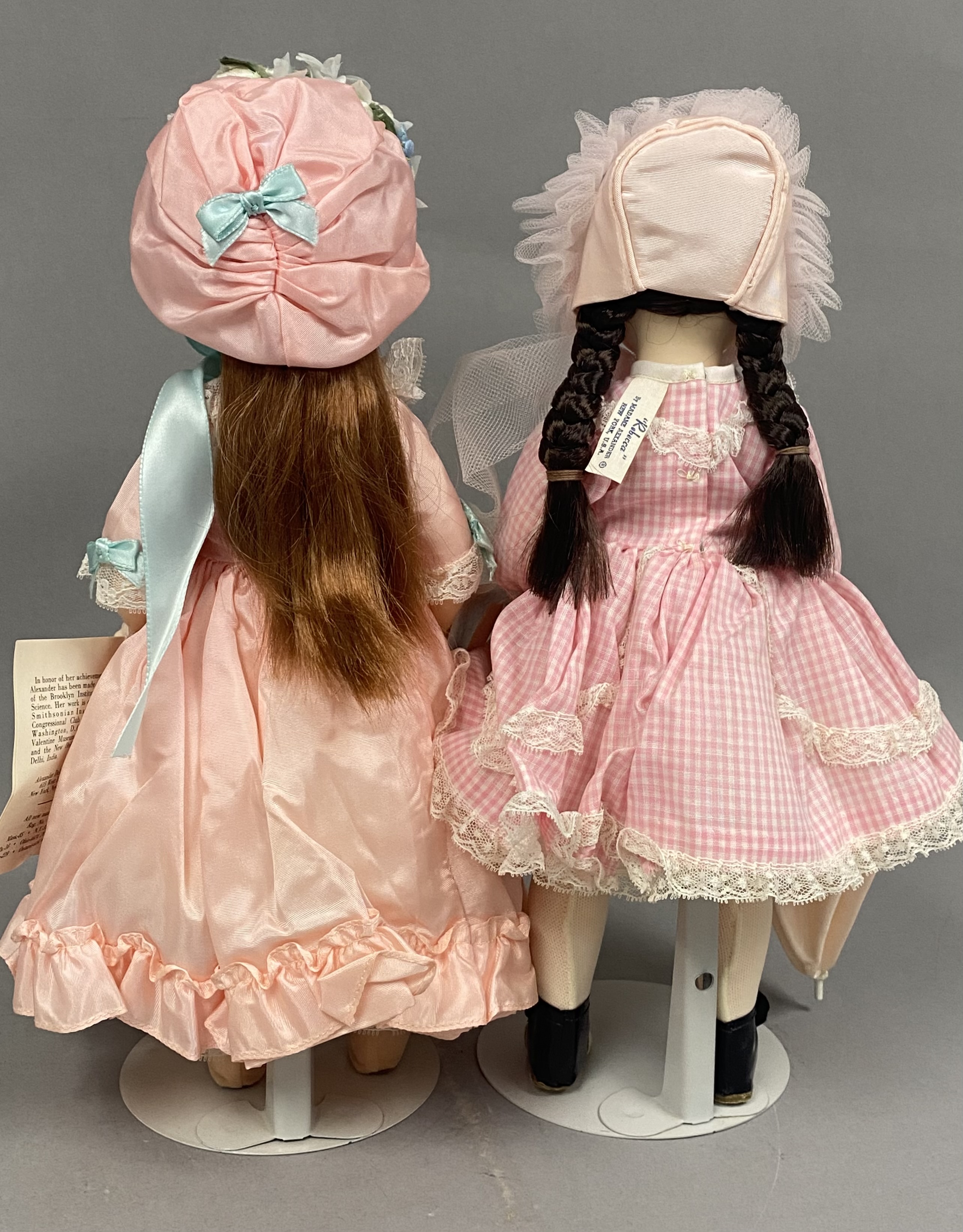 2 Madame Alexander Lucinda & Rebecca Dolls