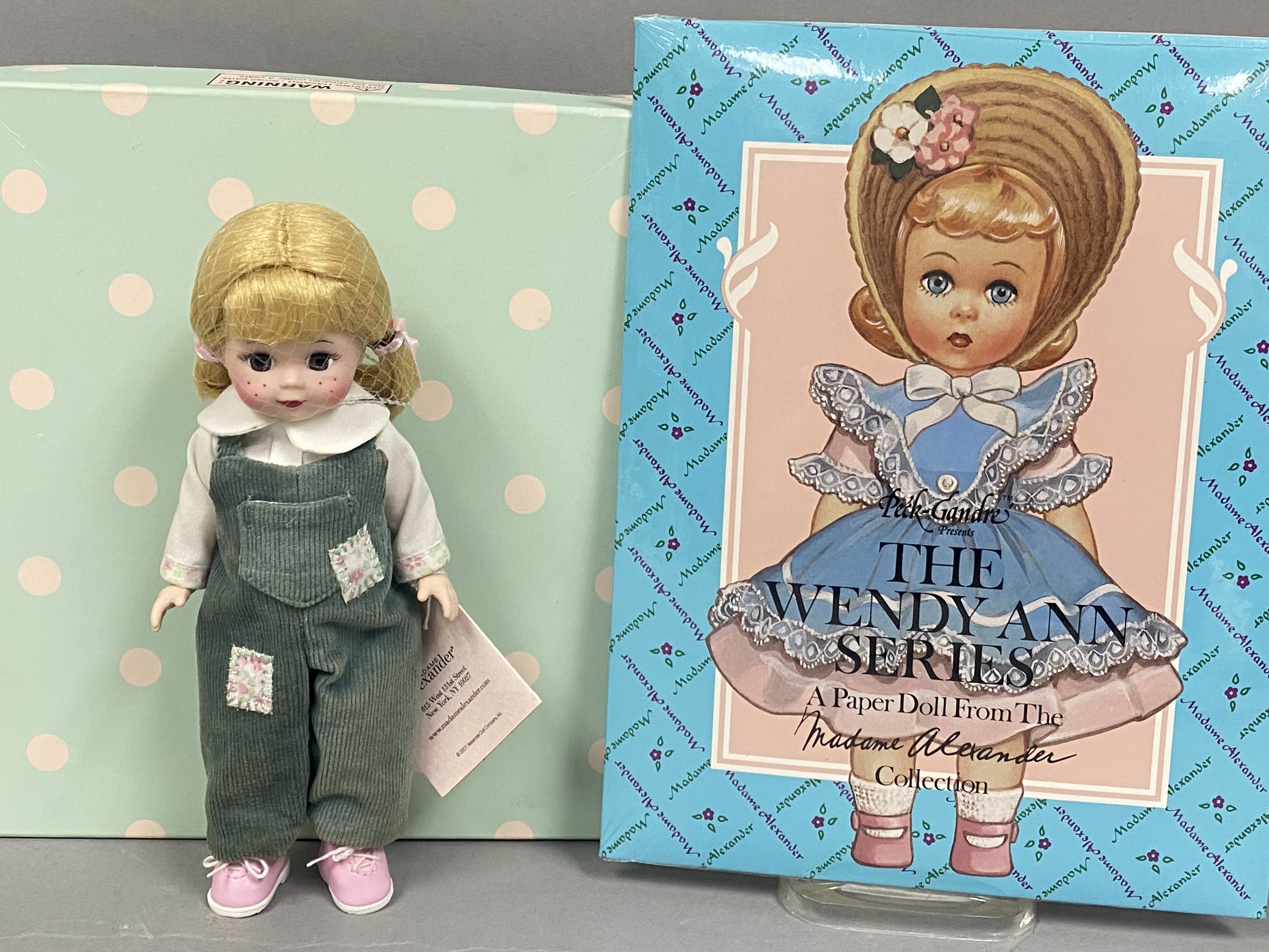 Madame Alexander Country Mouse Doll & Paper Doll Set