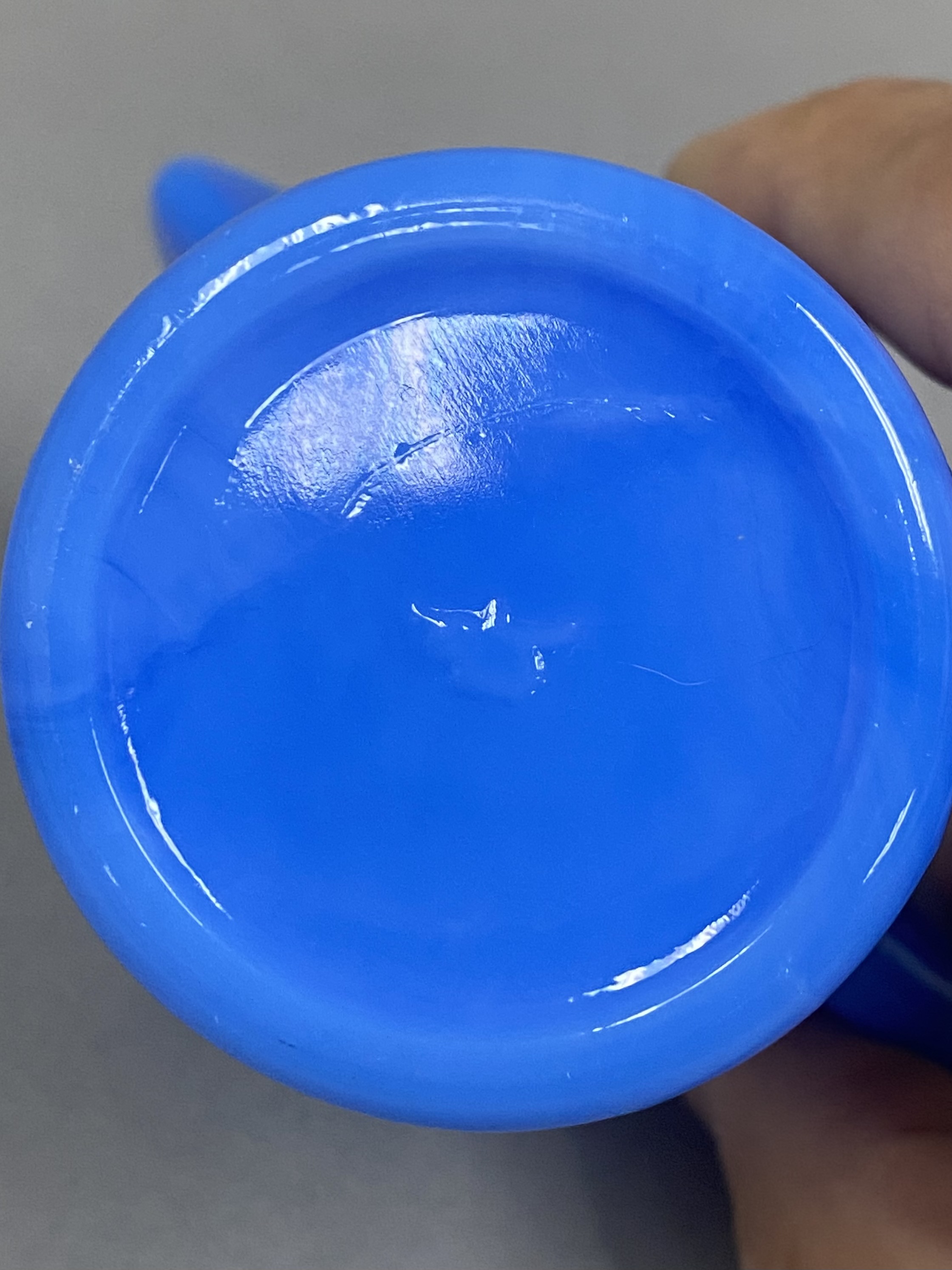 Opaque Pressed Glass Toy Tableware