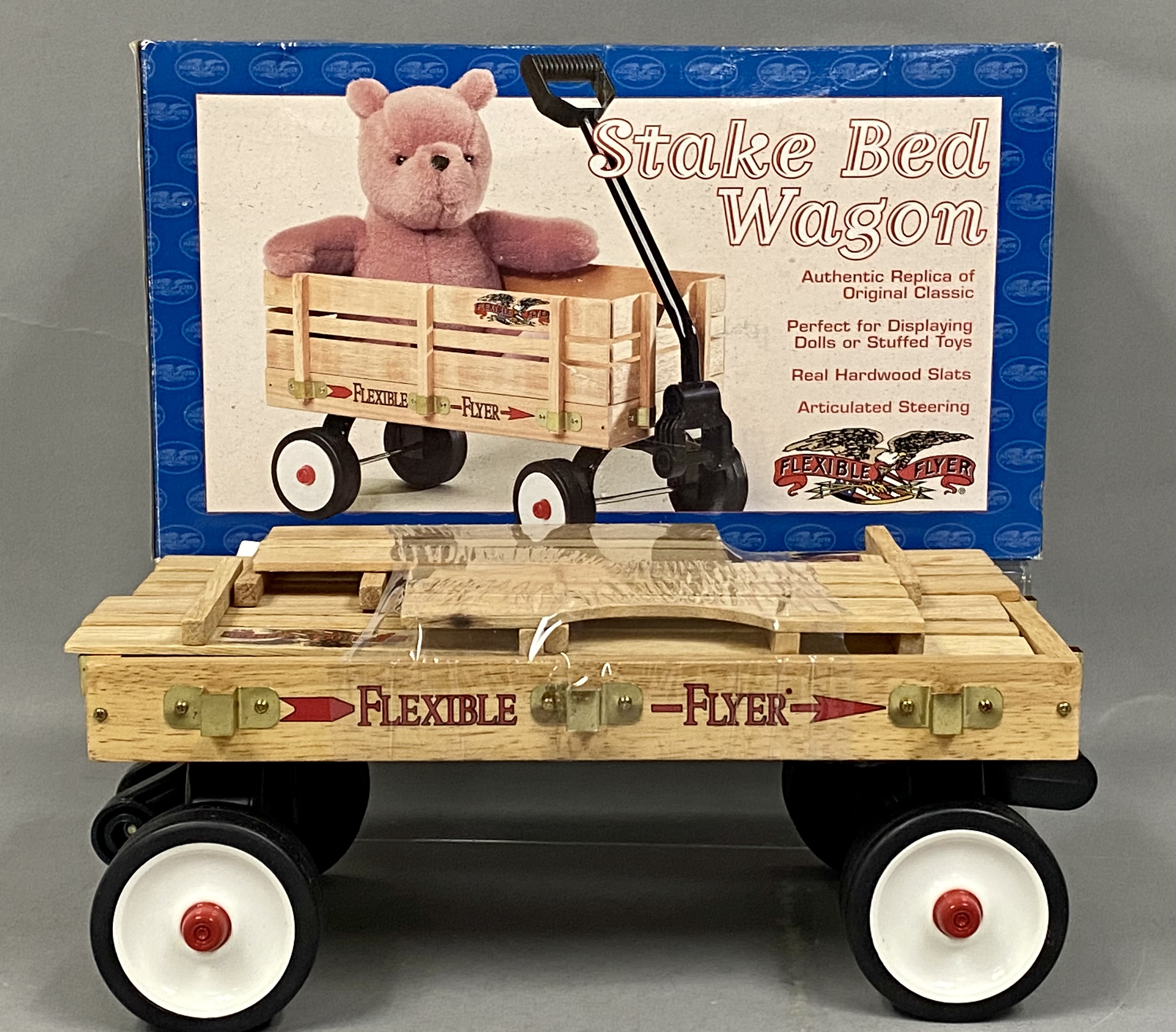 Flexible Flyer Hardwood Stake Bed Wagon