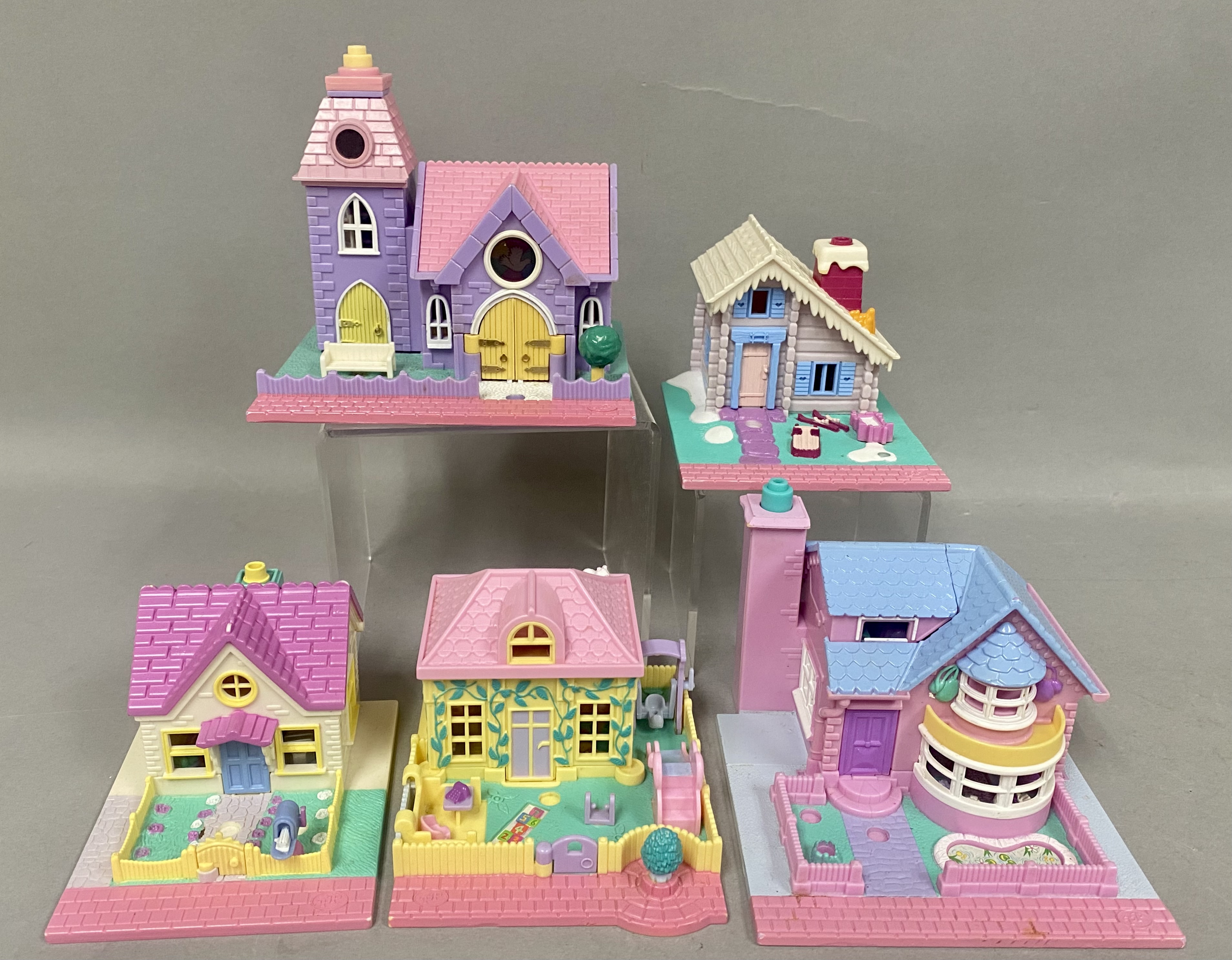 Bluebird Polly Pocket & Fairy Winkles Playsets