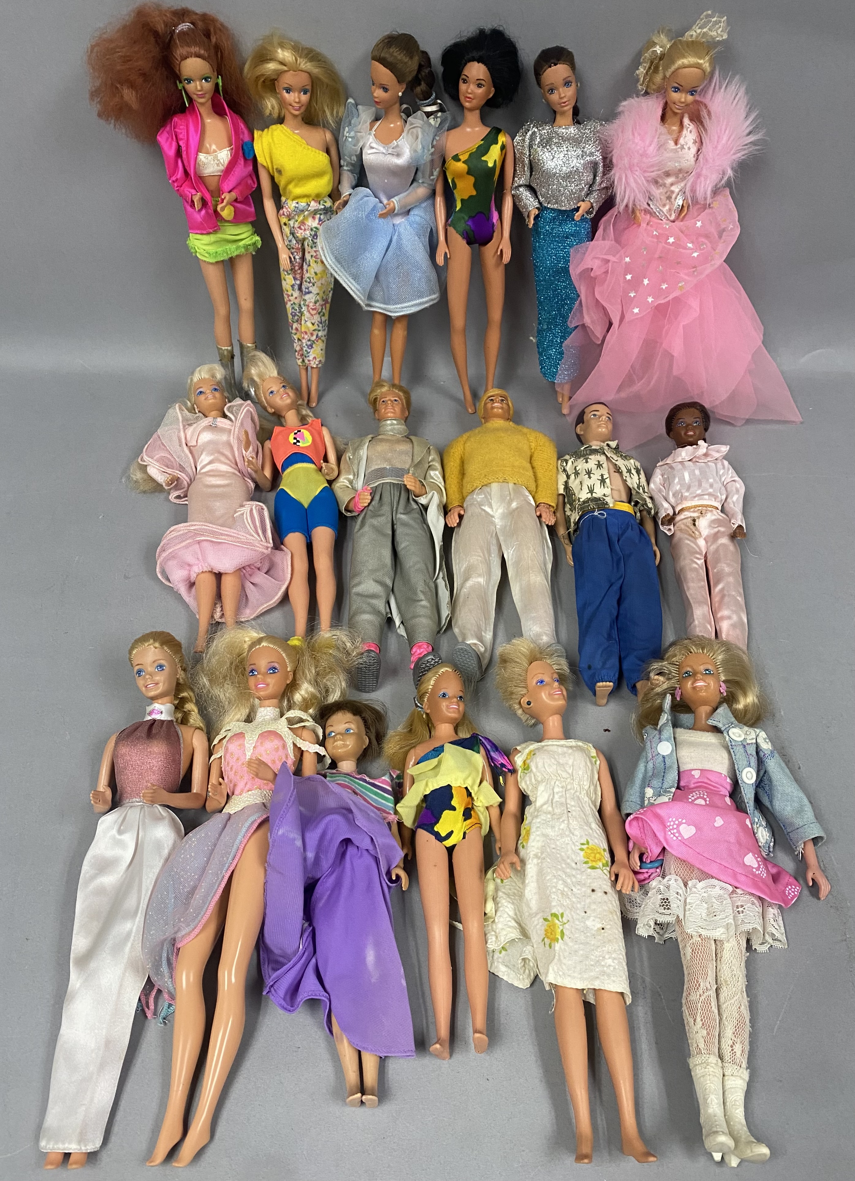 Mattel & Hasbro Vinyl Fashion Dolls