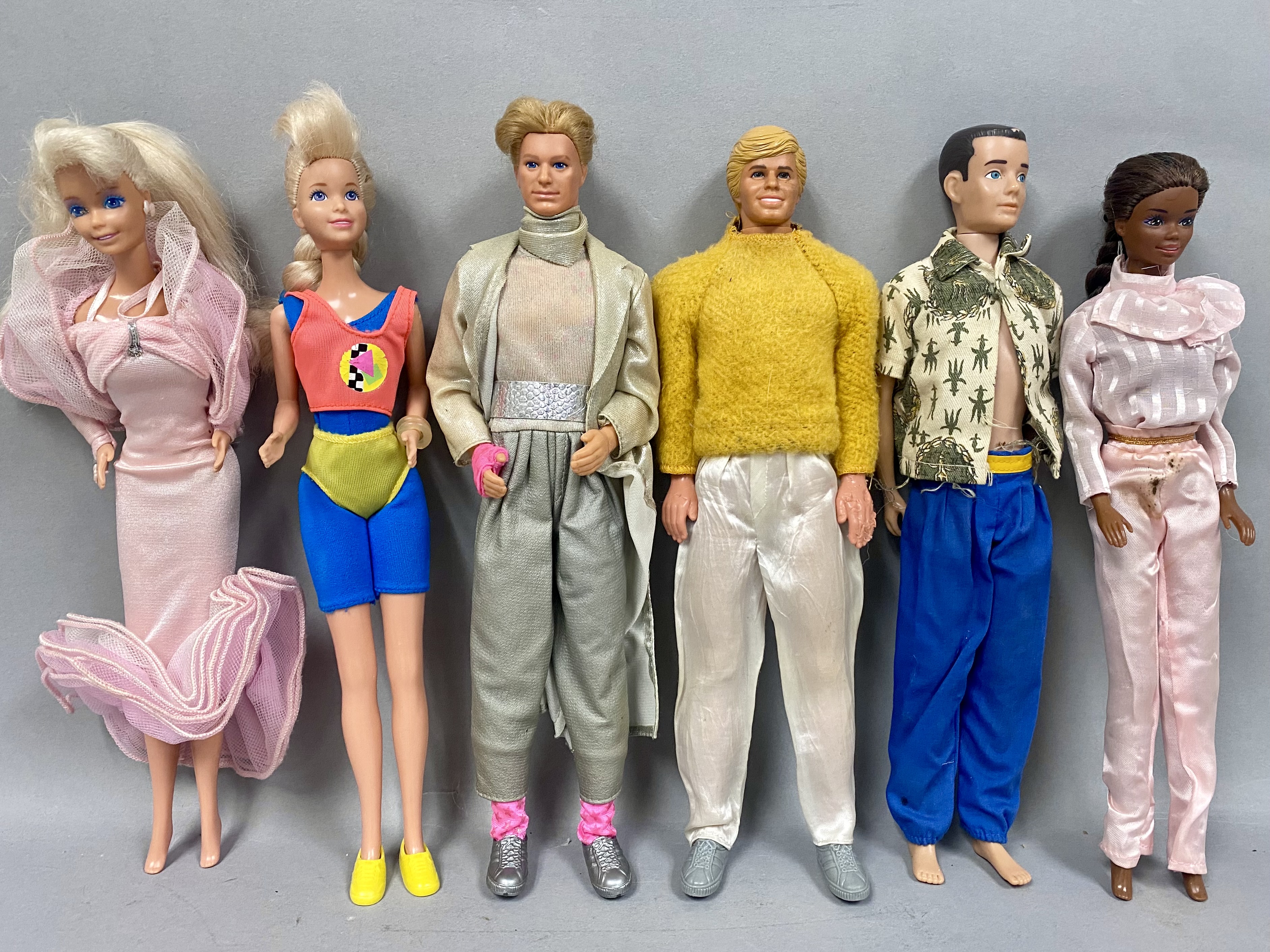 Mattel & Hasbro Vinyl Fashion Dolls
