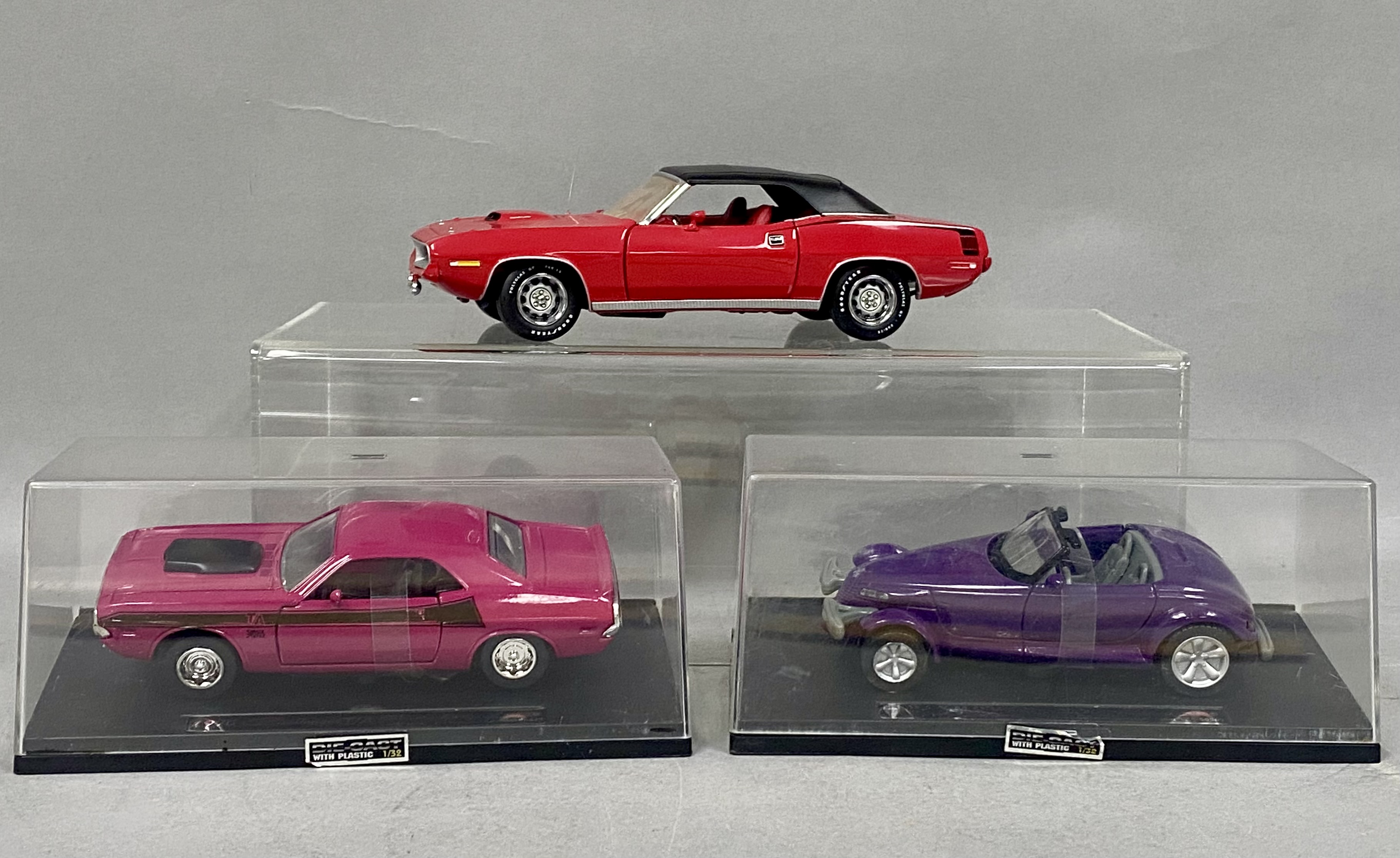 3 Franklin Mint & Chrysler Licensed Model Cars