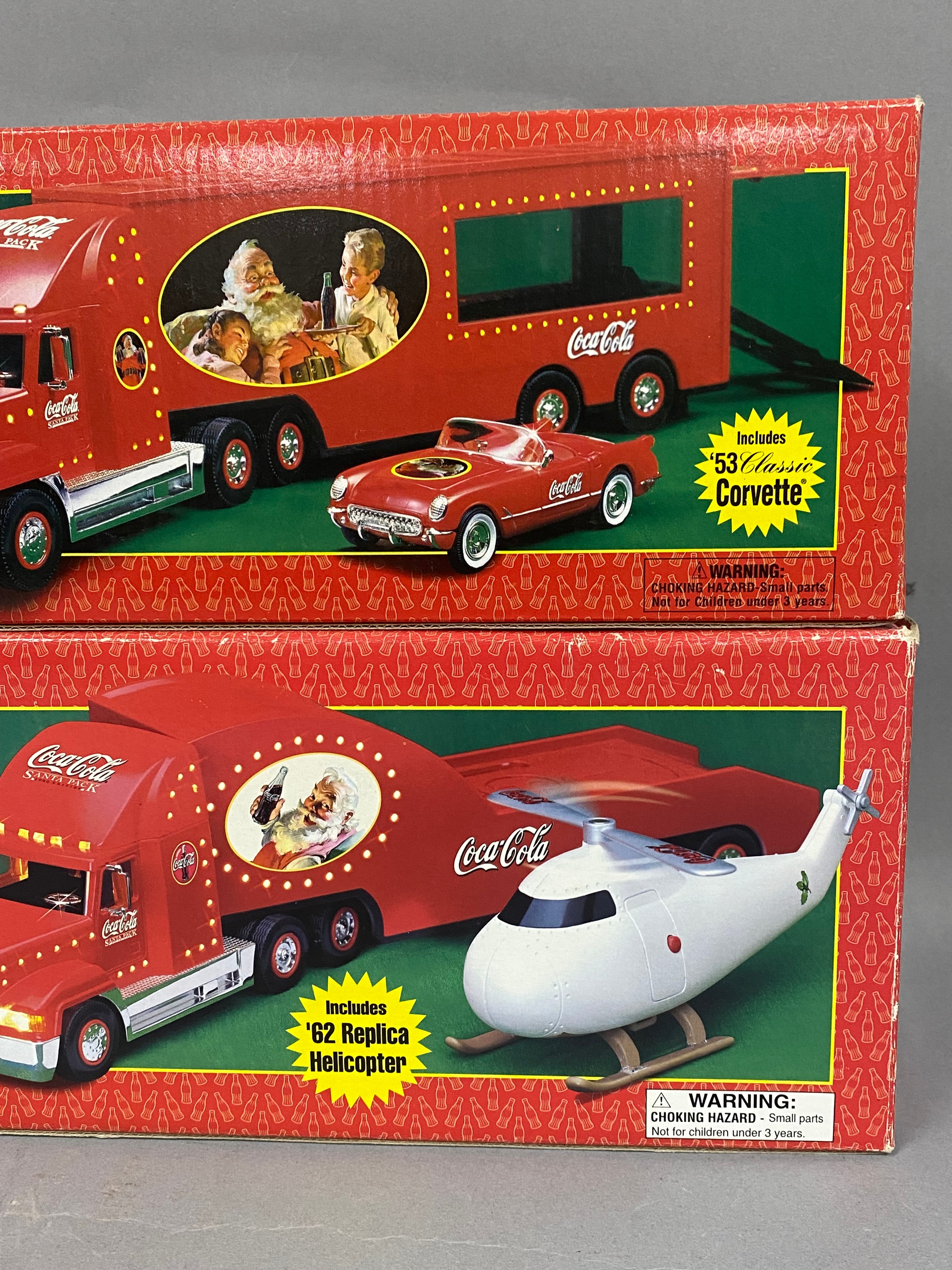 Coca-Cola USI Holiday Carrier Truck Sets