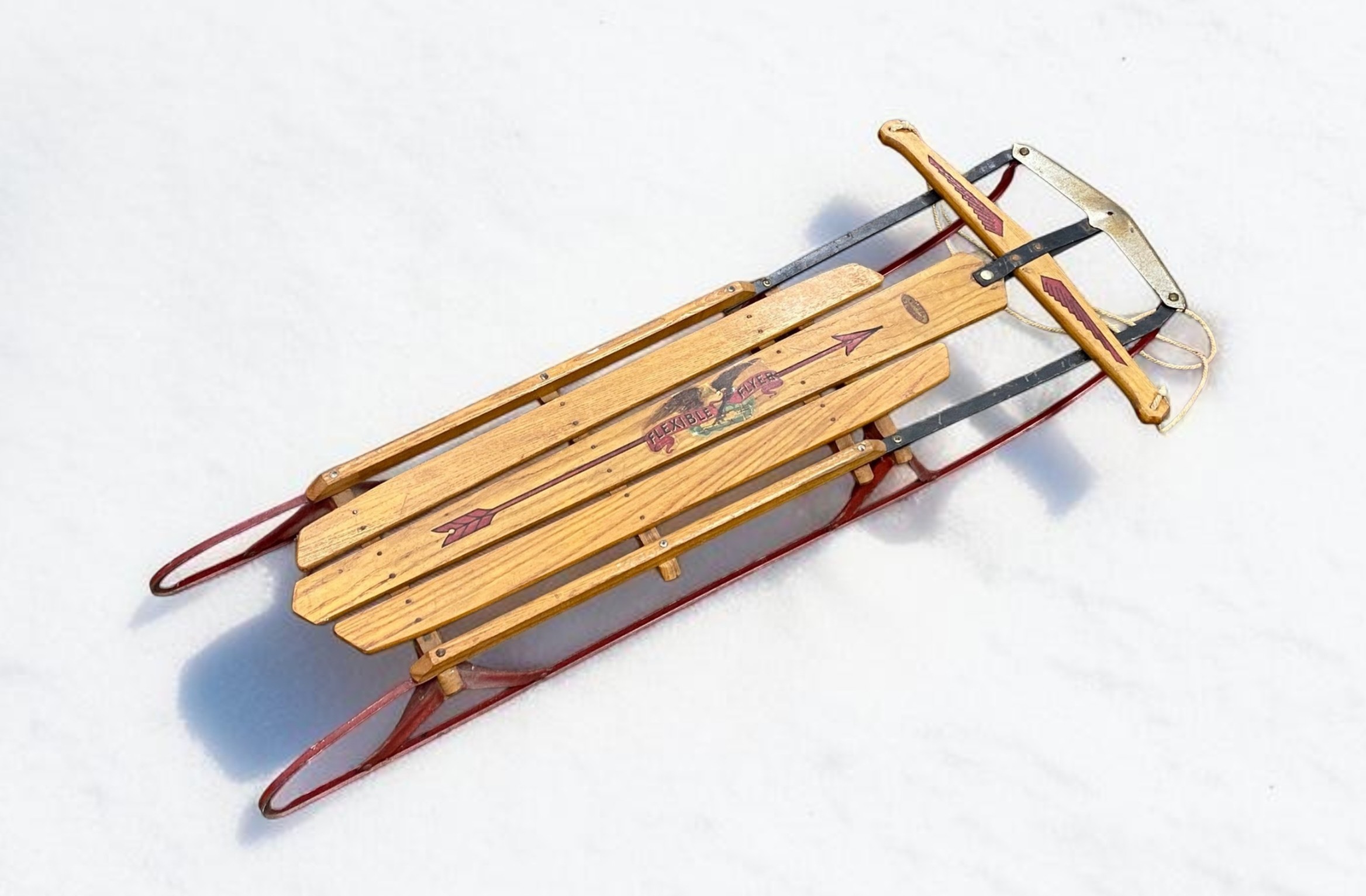 S.L. Allen Wood Flexible Flyer Sled