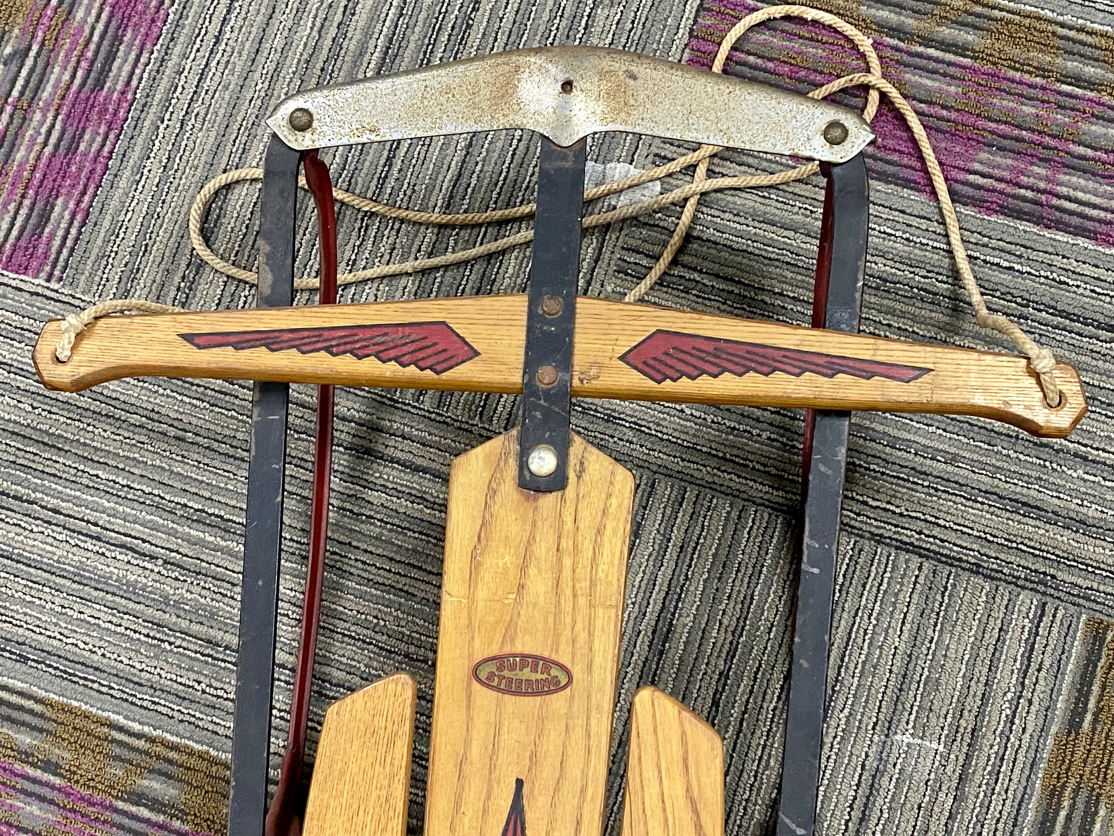 S.L. Allen Wood Flexible Flyer Sled