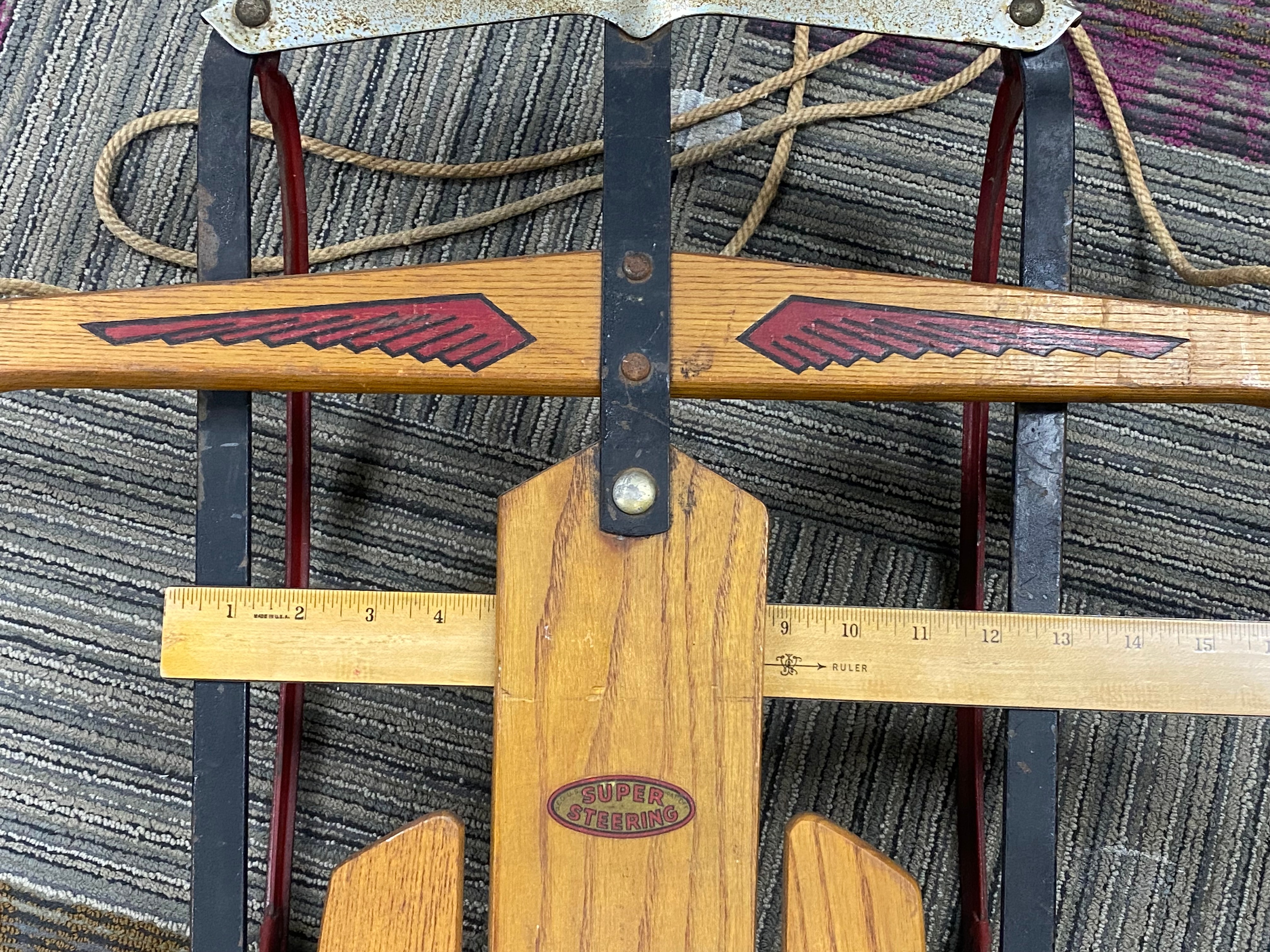 S.L. Allen Wood Flexible Flyer Sled