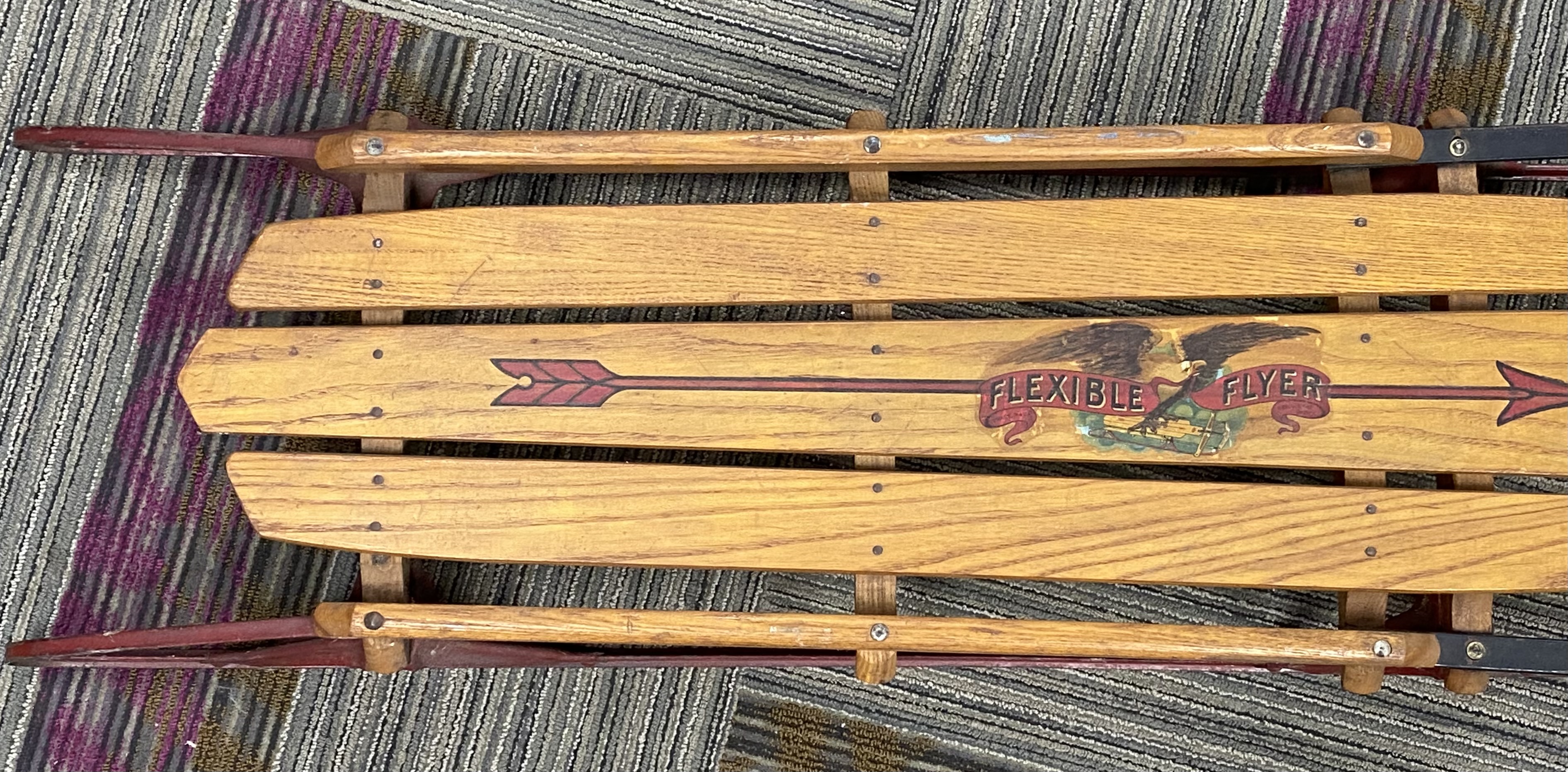 S.L. Allen Wood Flexible Flyer Sled