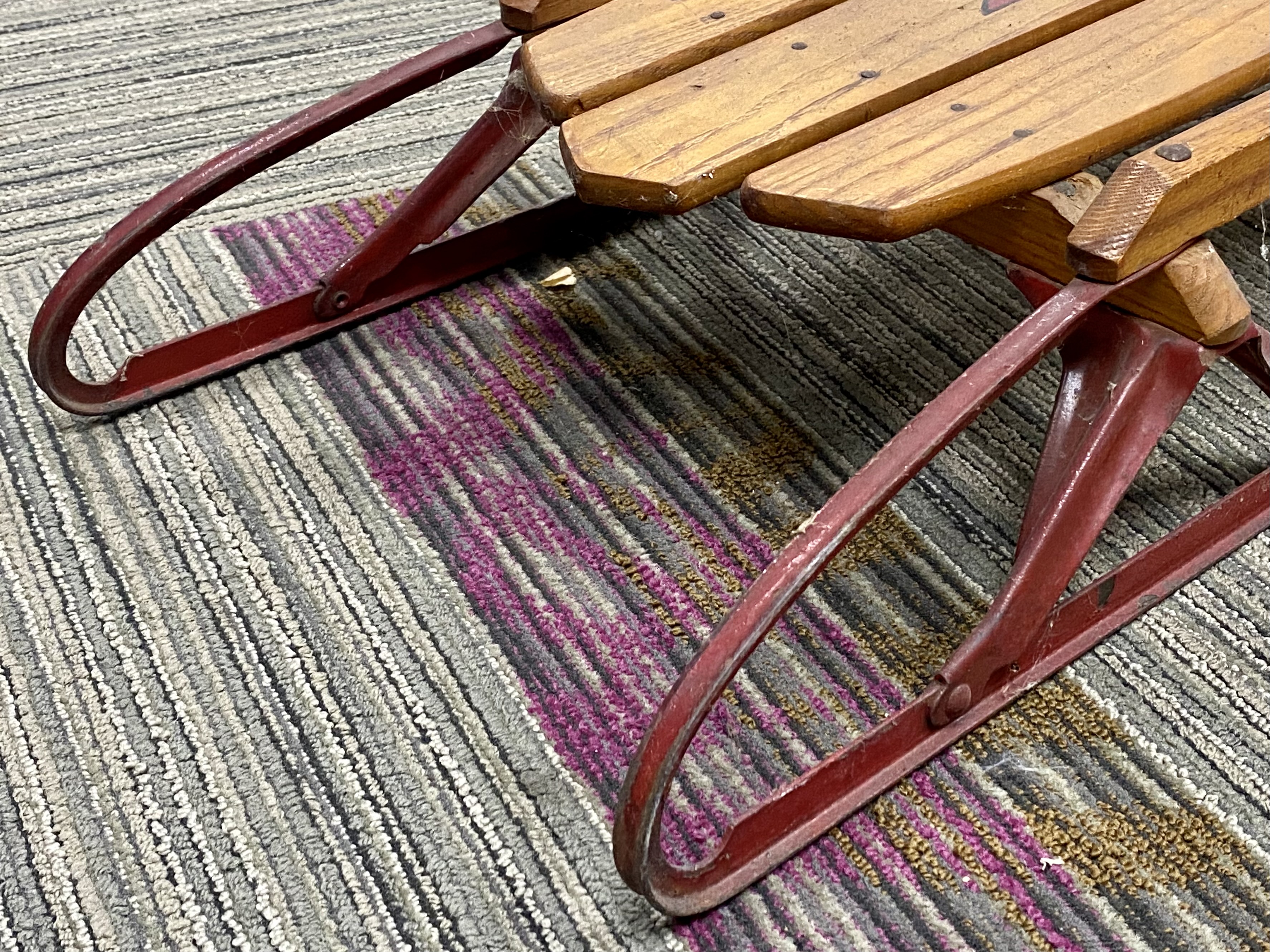 S.L. Allen Wood Flexible Flyer Sled