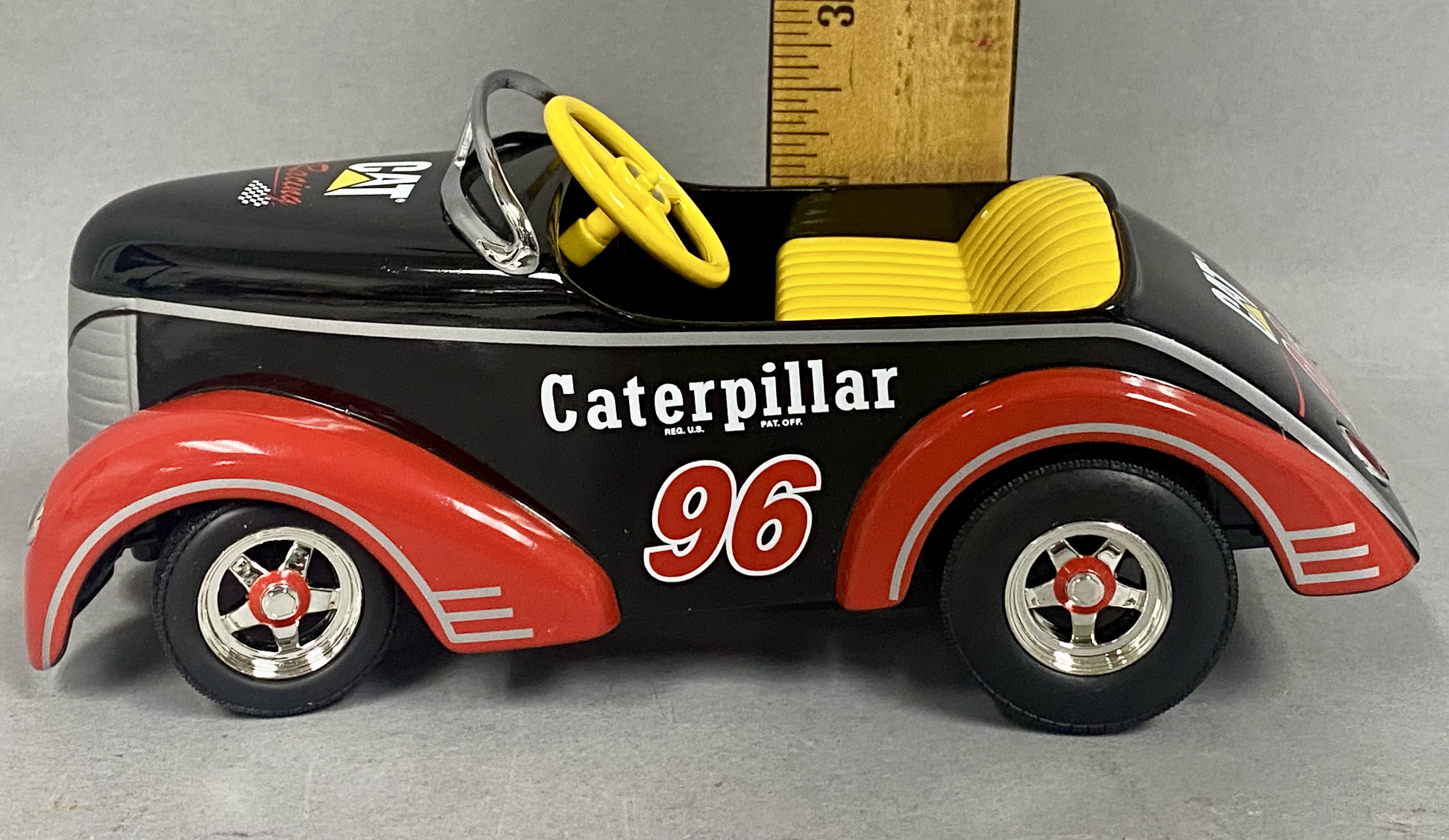 Norscot Caterpillar Diecast Pedal Car Bank