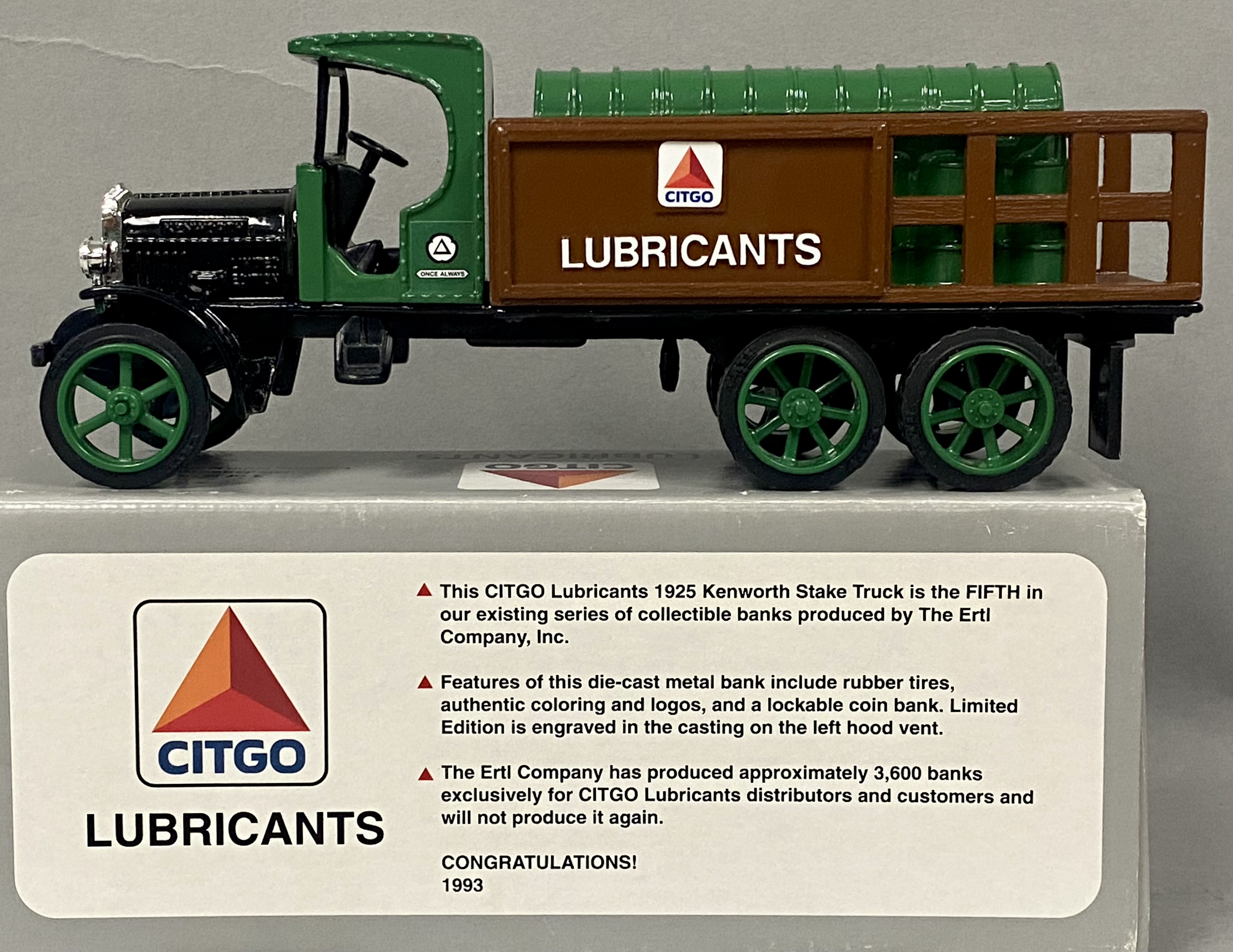3 Ertl & Liberty Classics CITGO Truck Banks