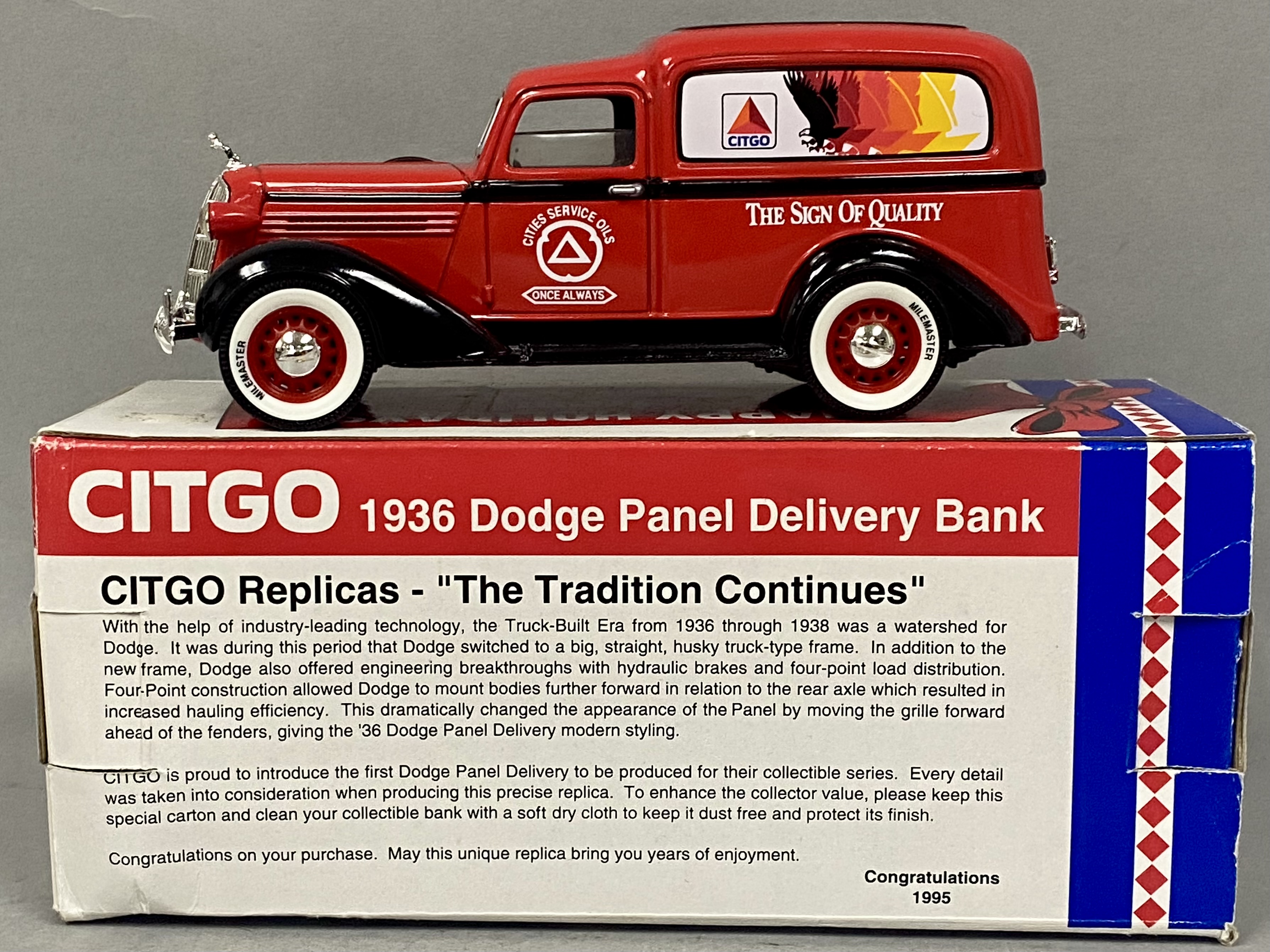 3 Ertl & Liberty Classics CITGO Truck Banks