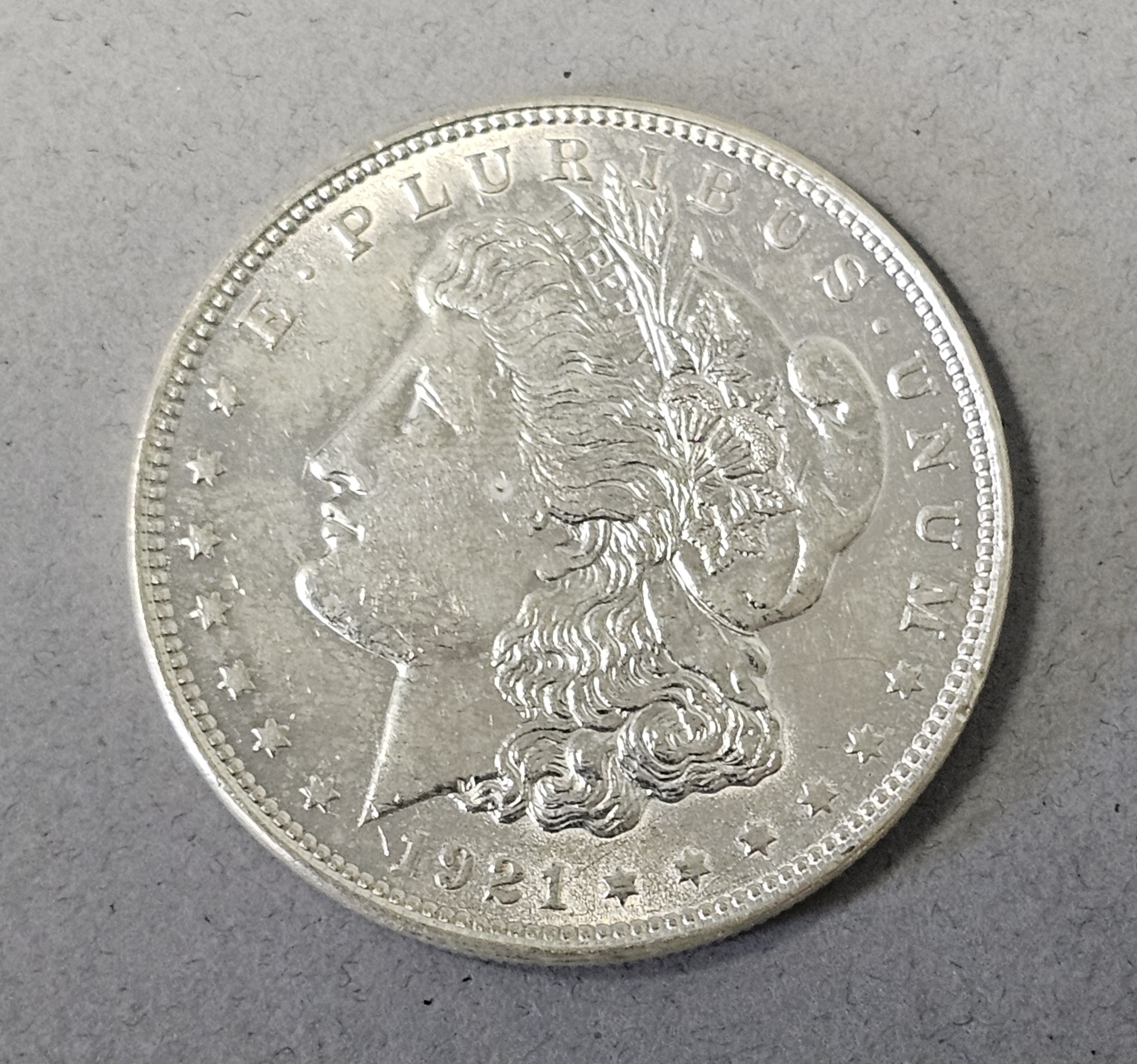 1921 Philadelphia Morgan Silver Dollar