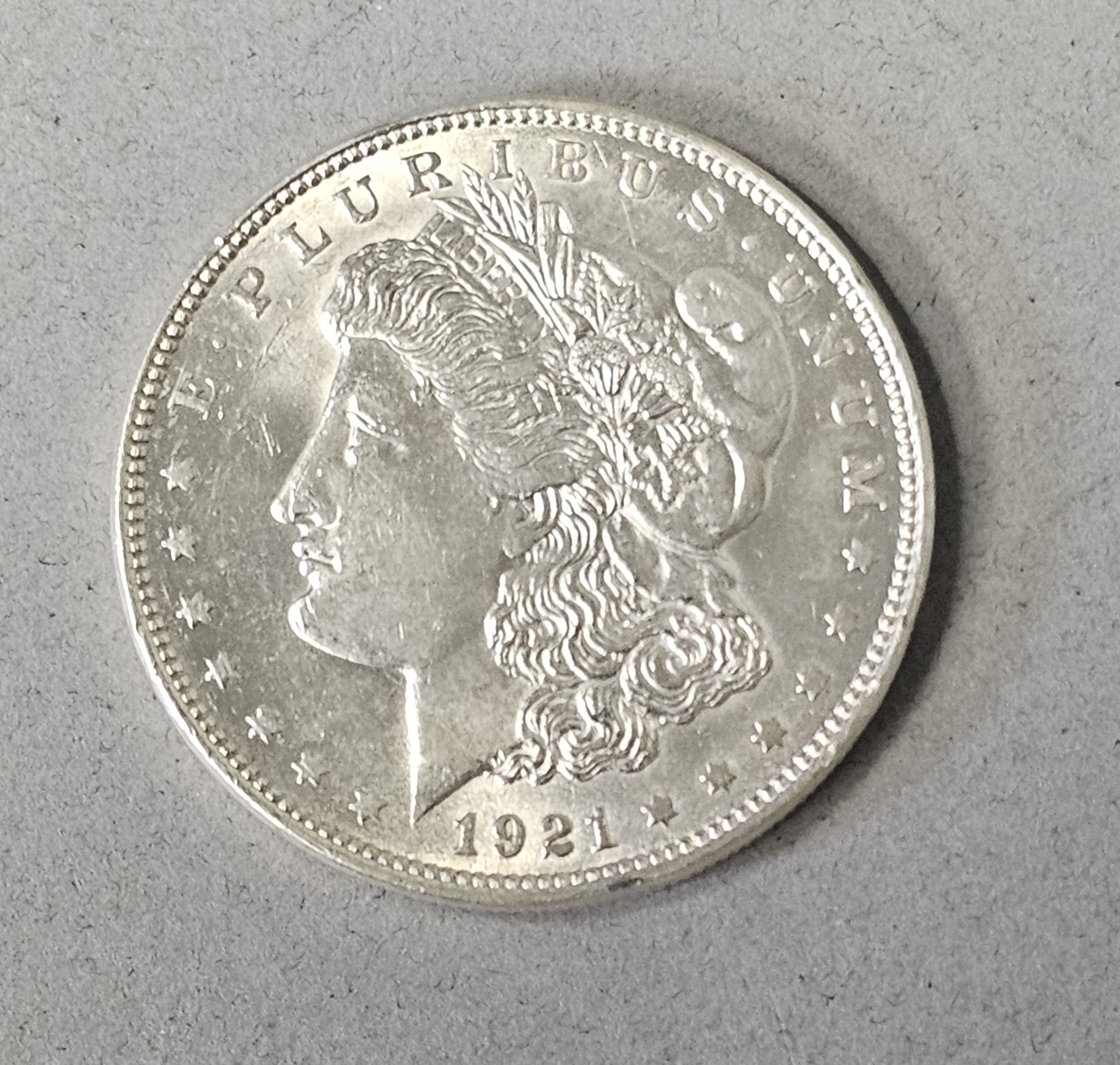 1921 Philadelphia Morgan Silver Dollar