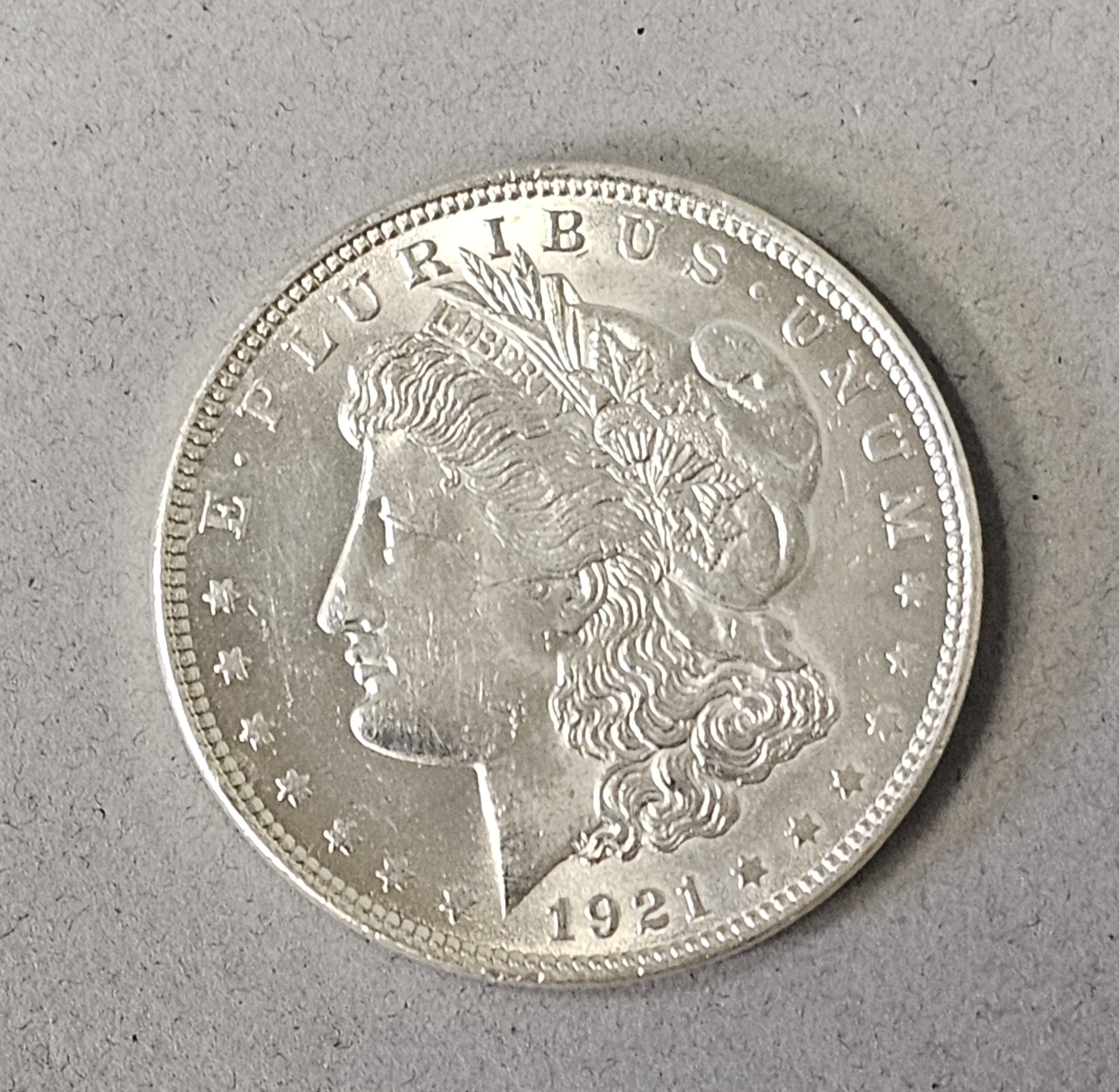 1921 Philadelphia Morgan Silver Dollar