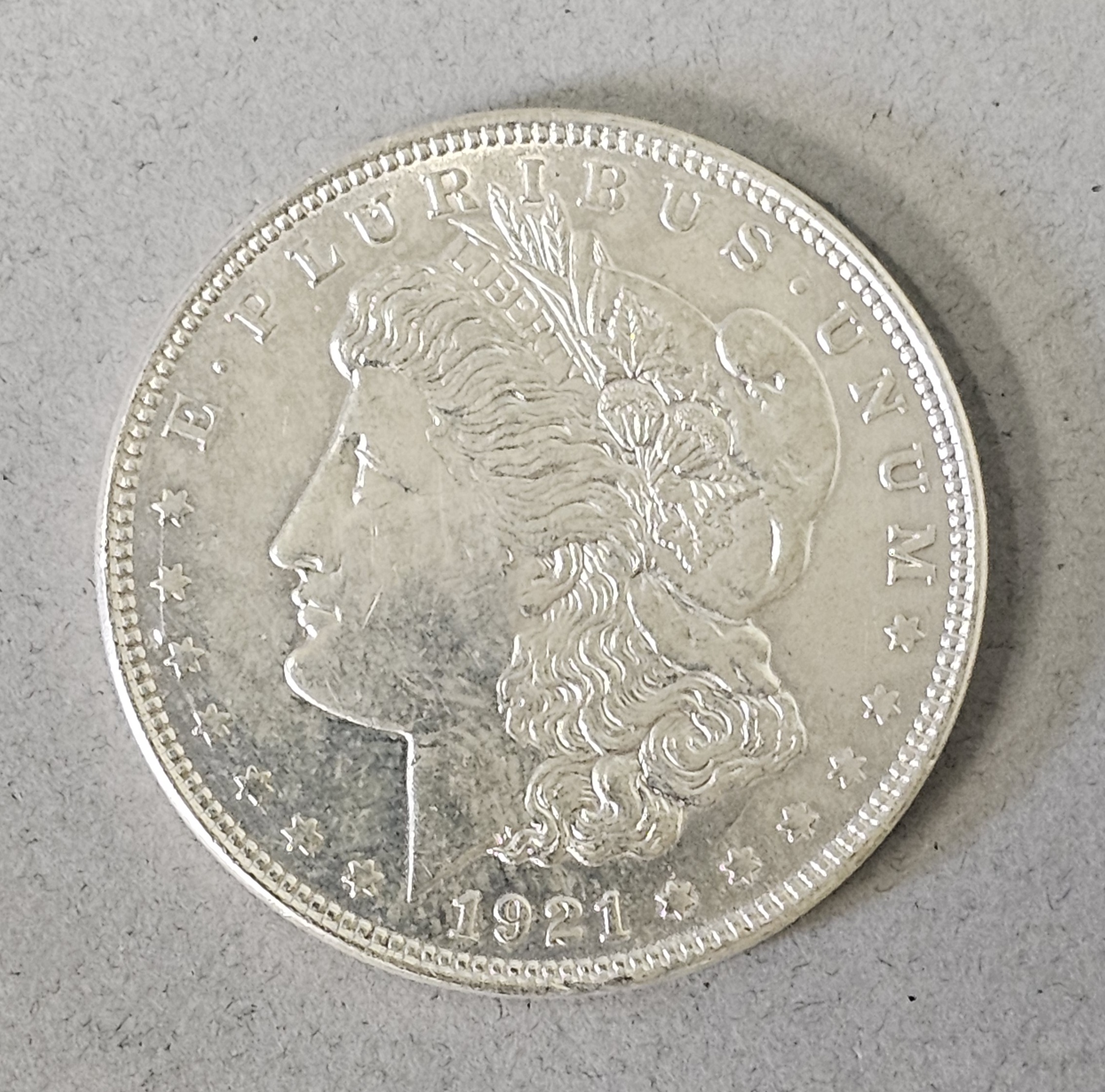1921 Philadelphia Morgan Silver Dollar
