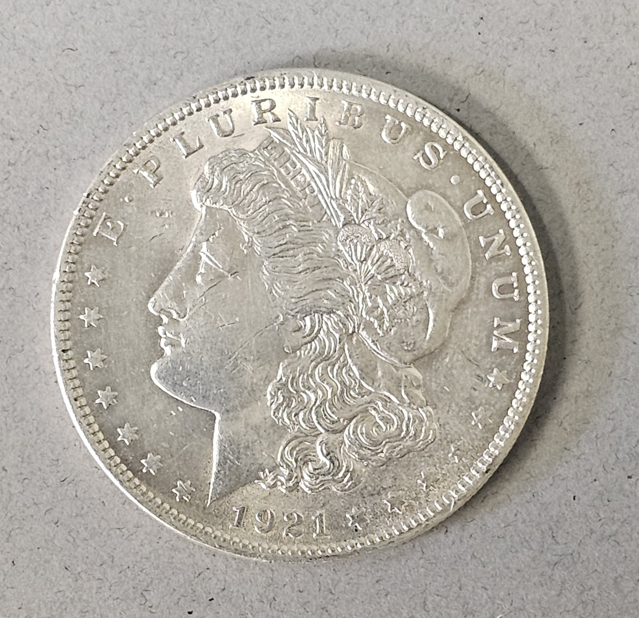 1921 Philadelphia Morgan Silver Dollar