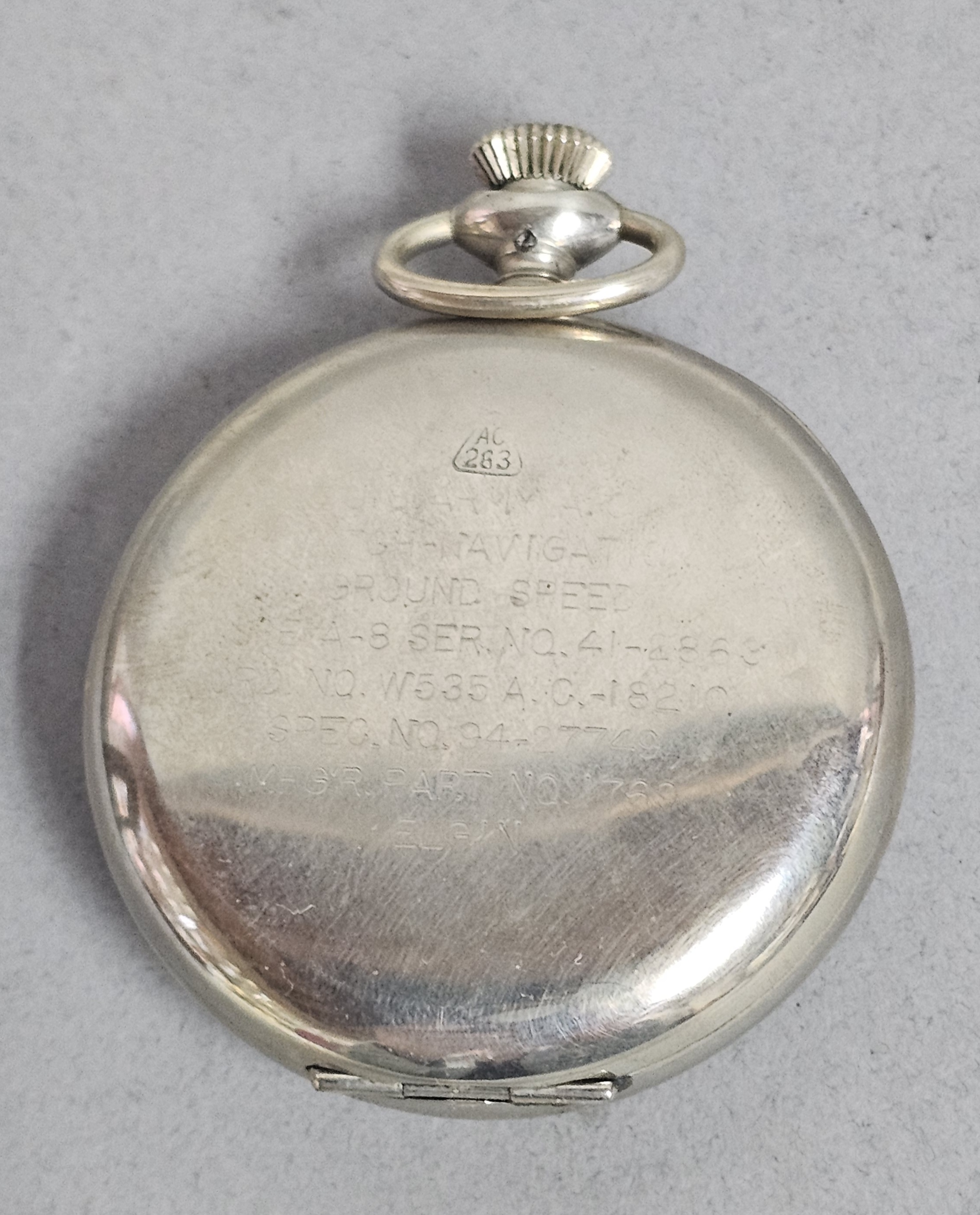 Elgin WWII Type A-8 Navigation Watch