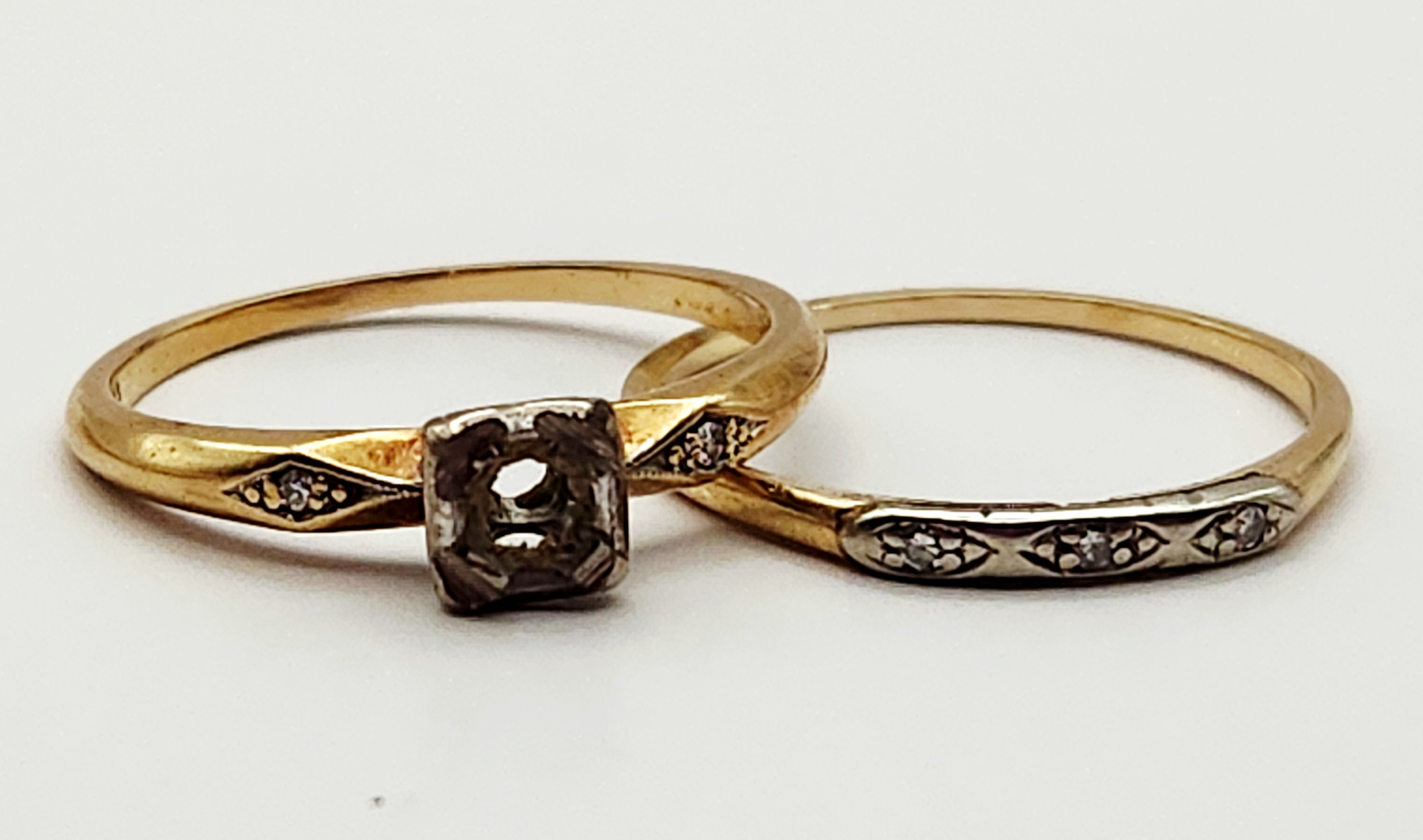 14K Orange Blossom Set 2.8 Grams