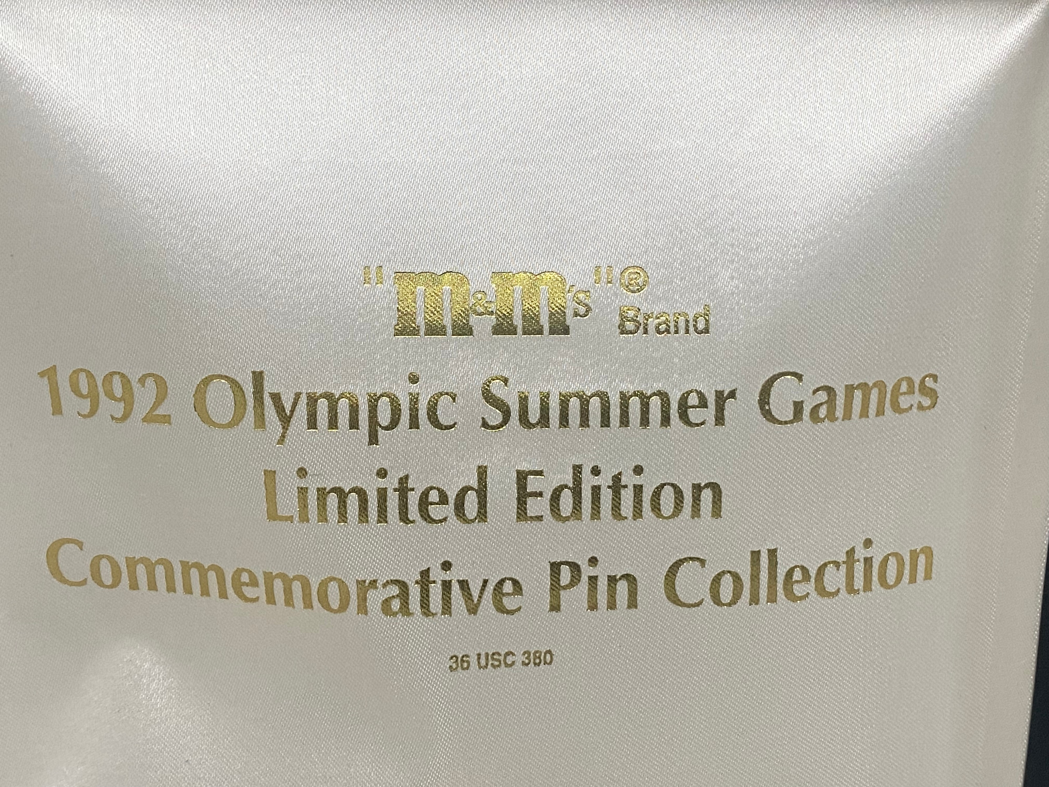 M&M's 1992 Olympic Summer Games Pin Set