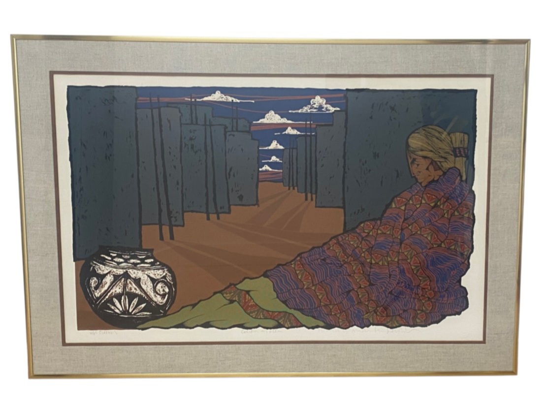 Colcha y Olla Serigraph