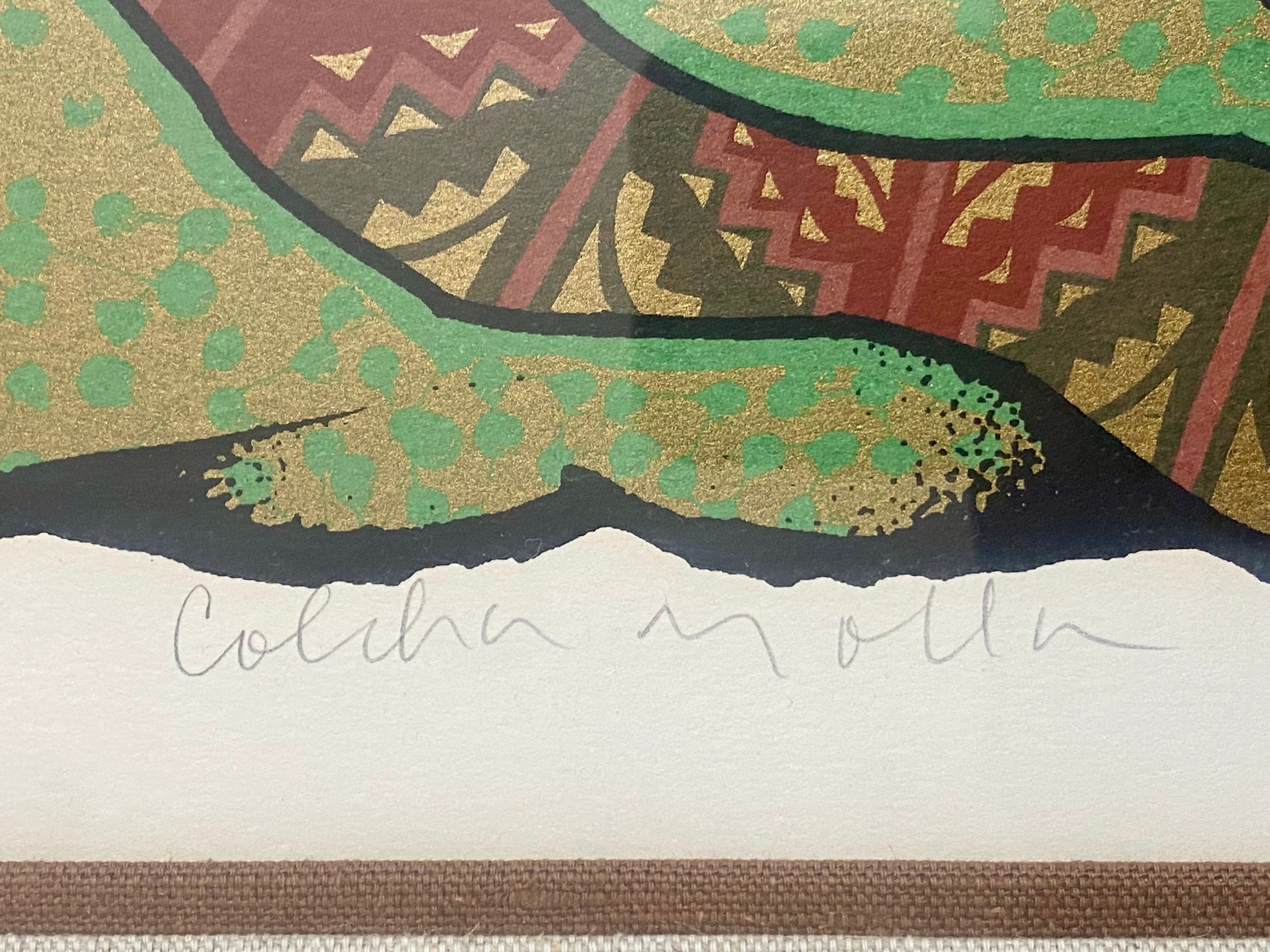 Colcha y Olla Serigraph