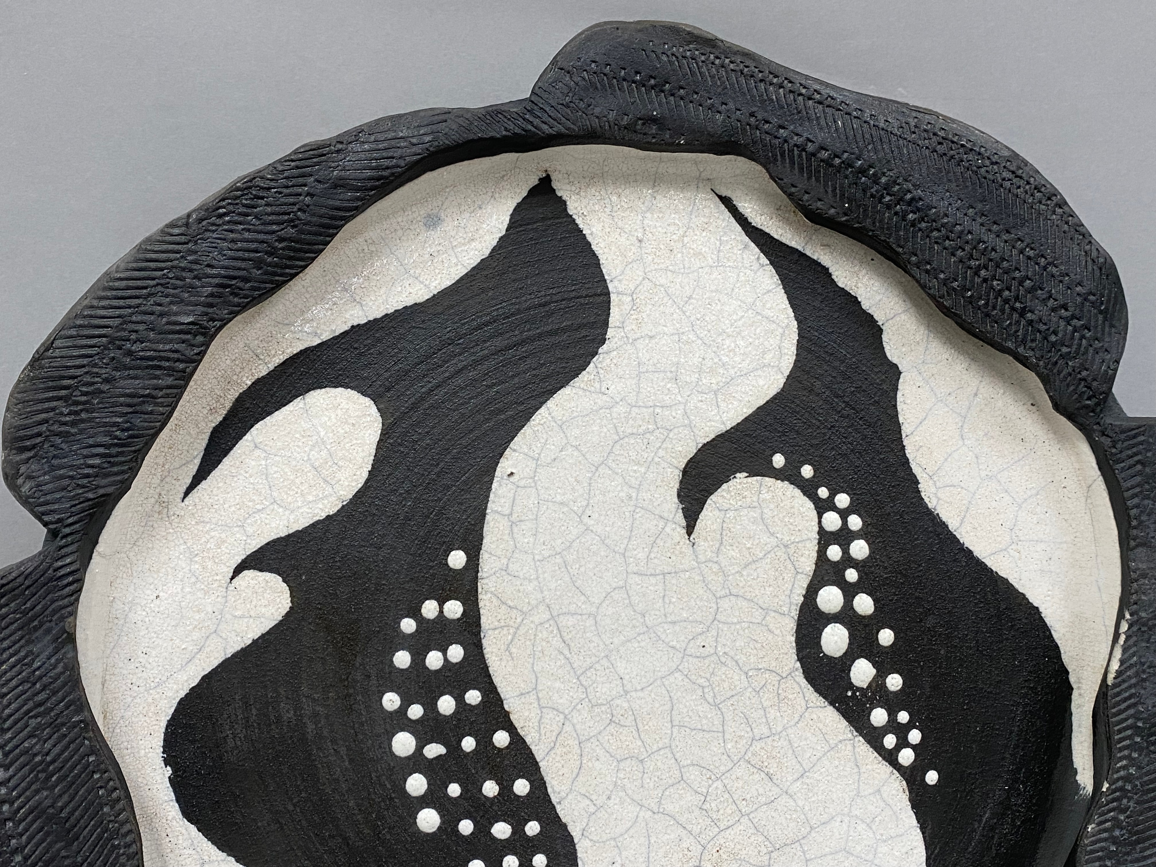 Textured Studio Ceramic Wall Charger