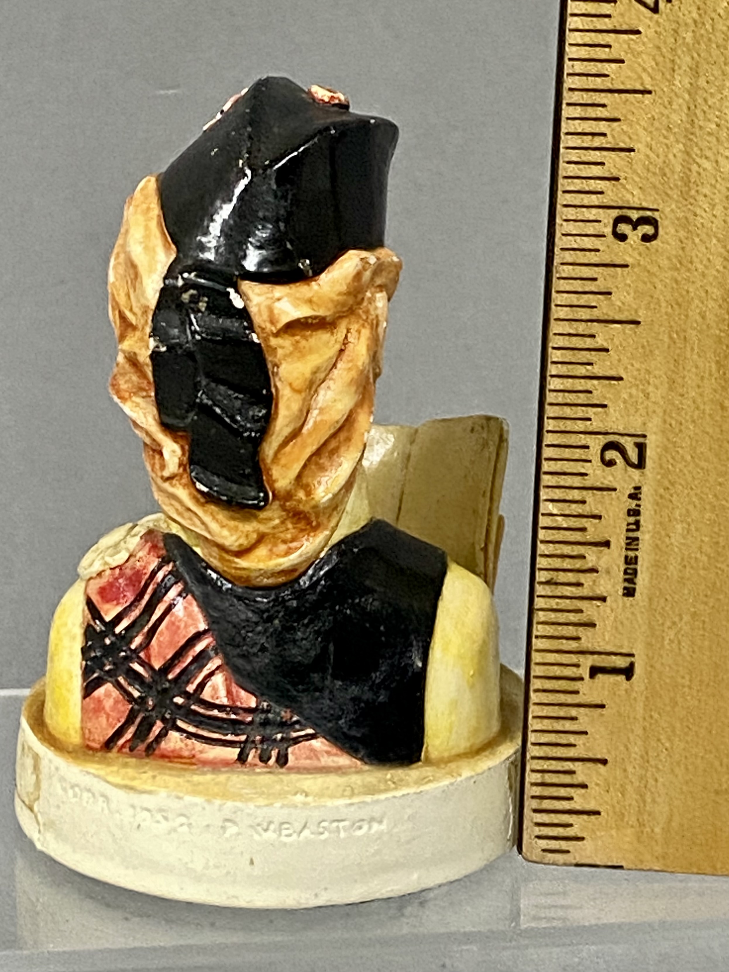 1952 Baston Jell-O Advertising Chalkware Bust