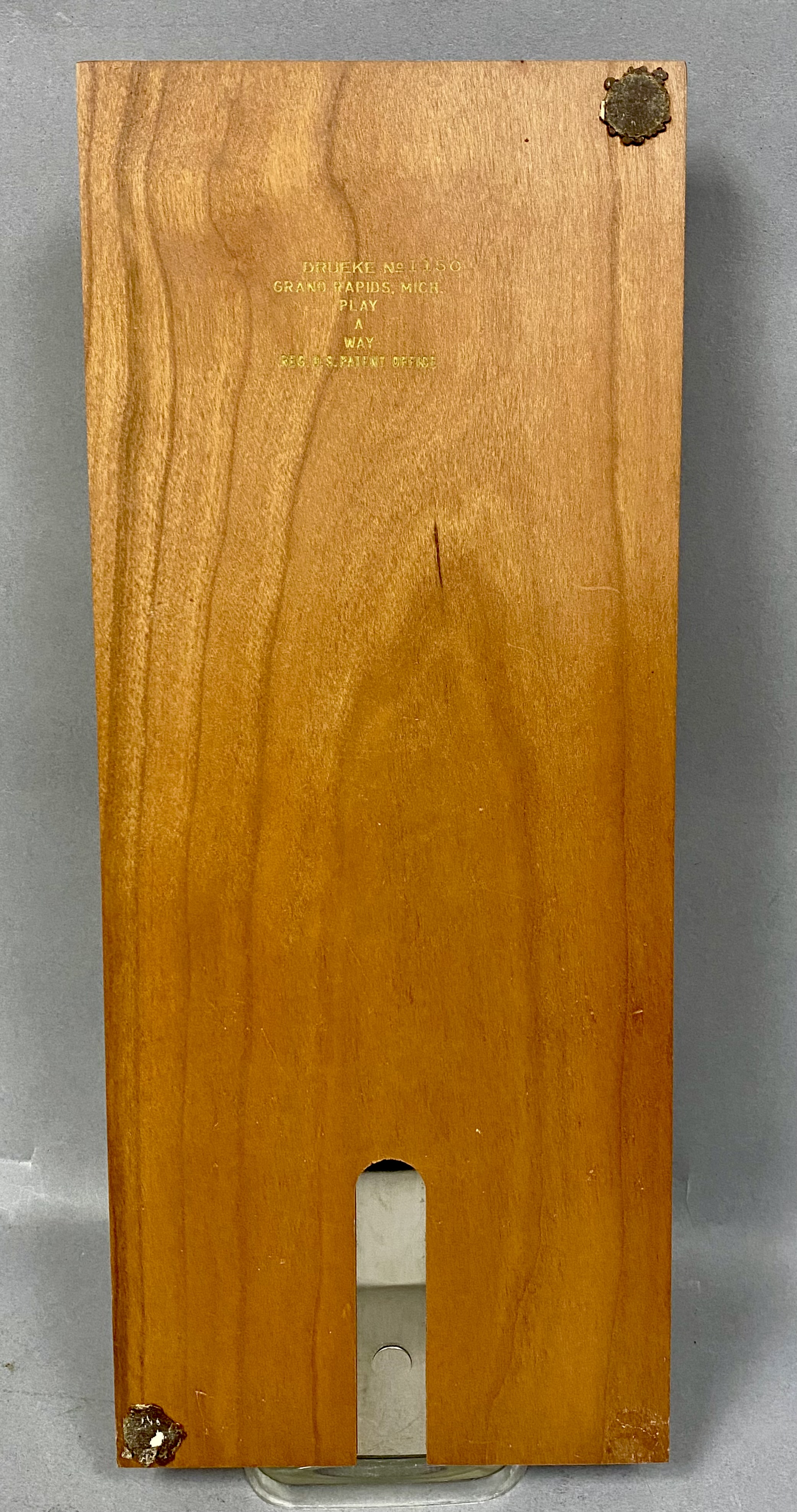 Drueke Cherry Scoremaster Cribbage Board No 1150
