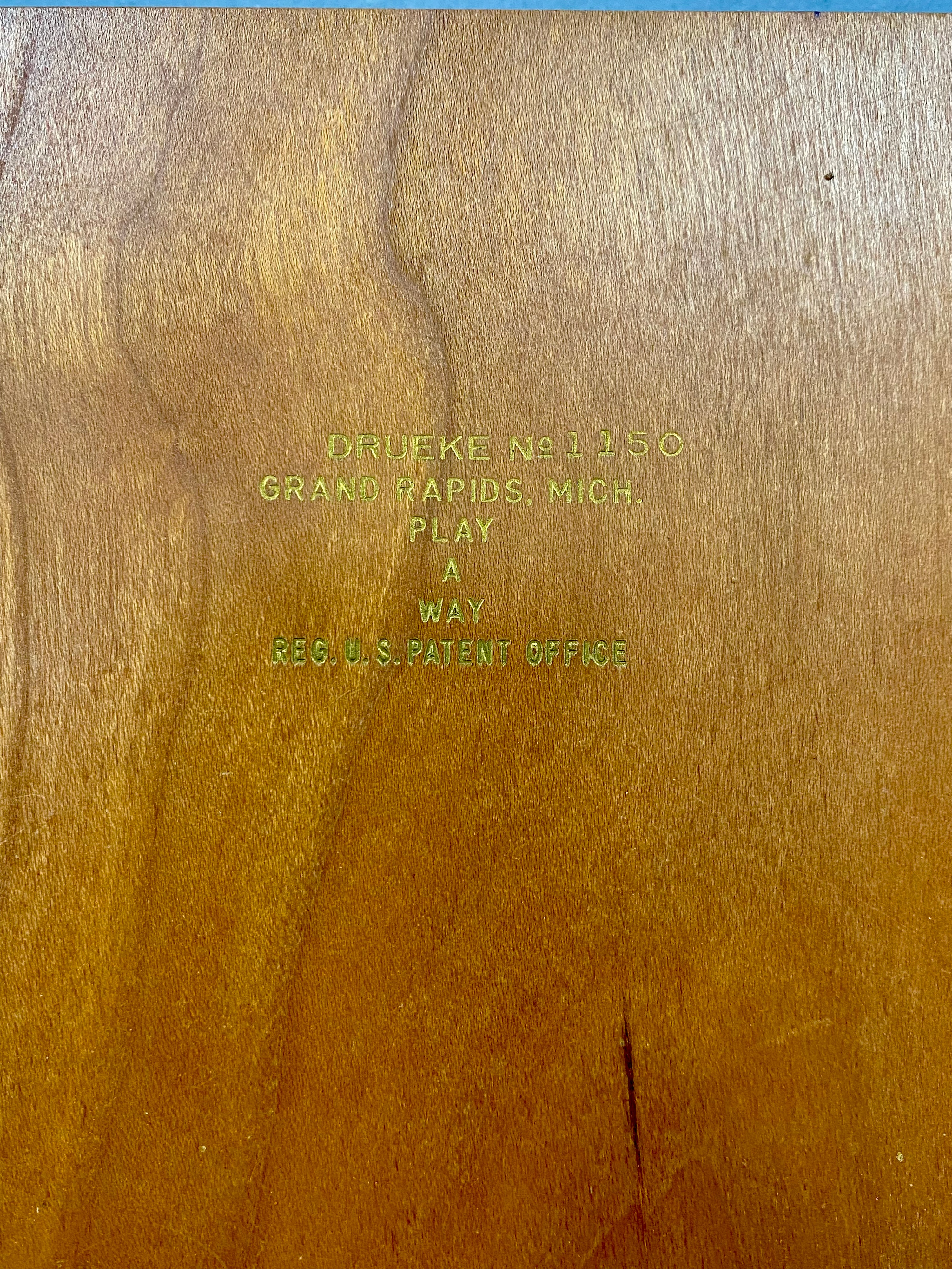 Drueke Cherry Scoremaster Cribbage Board No 1150