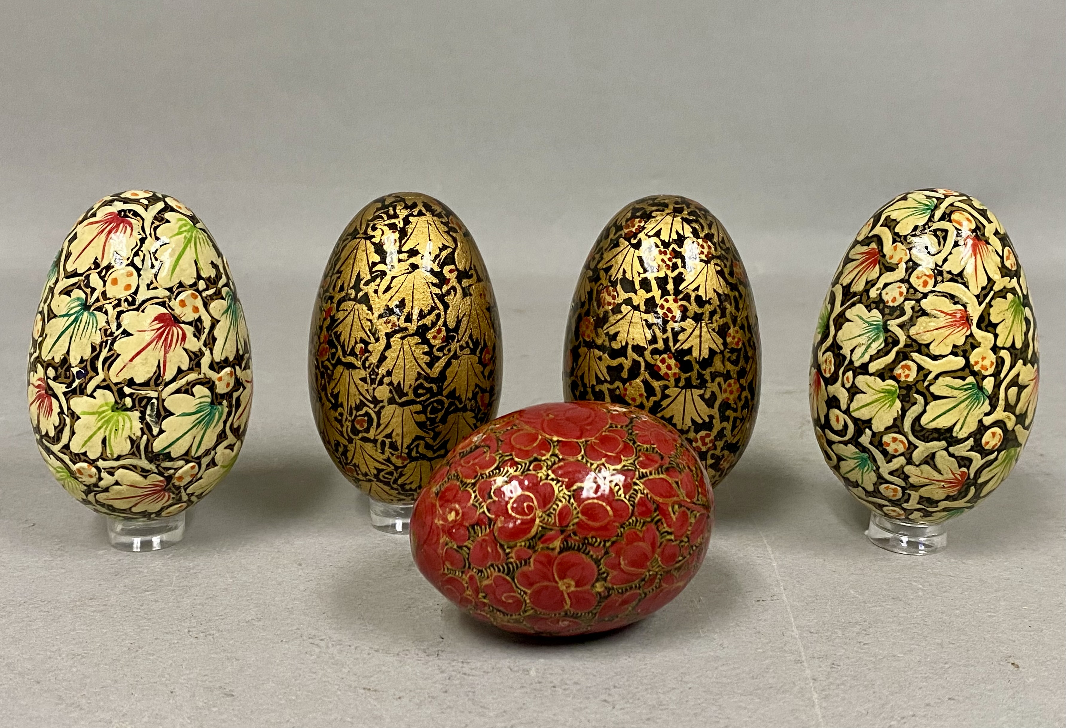 Kashmiri Papier-Mache Decorative Eggs