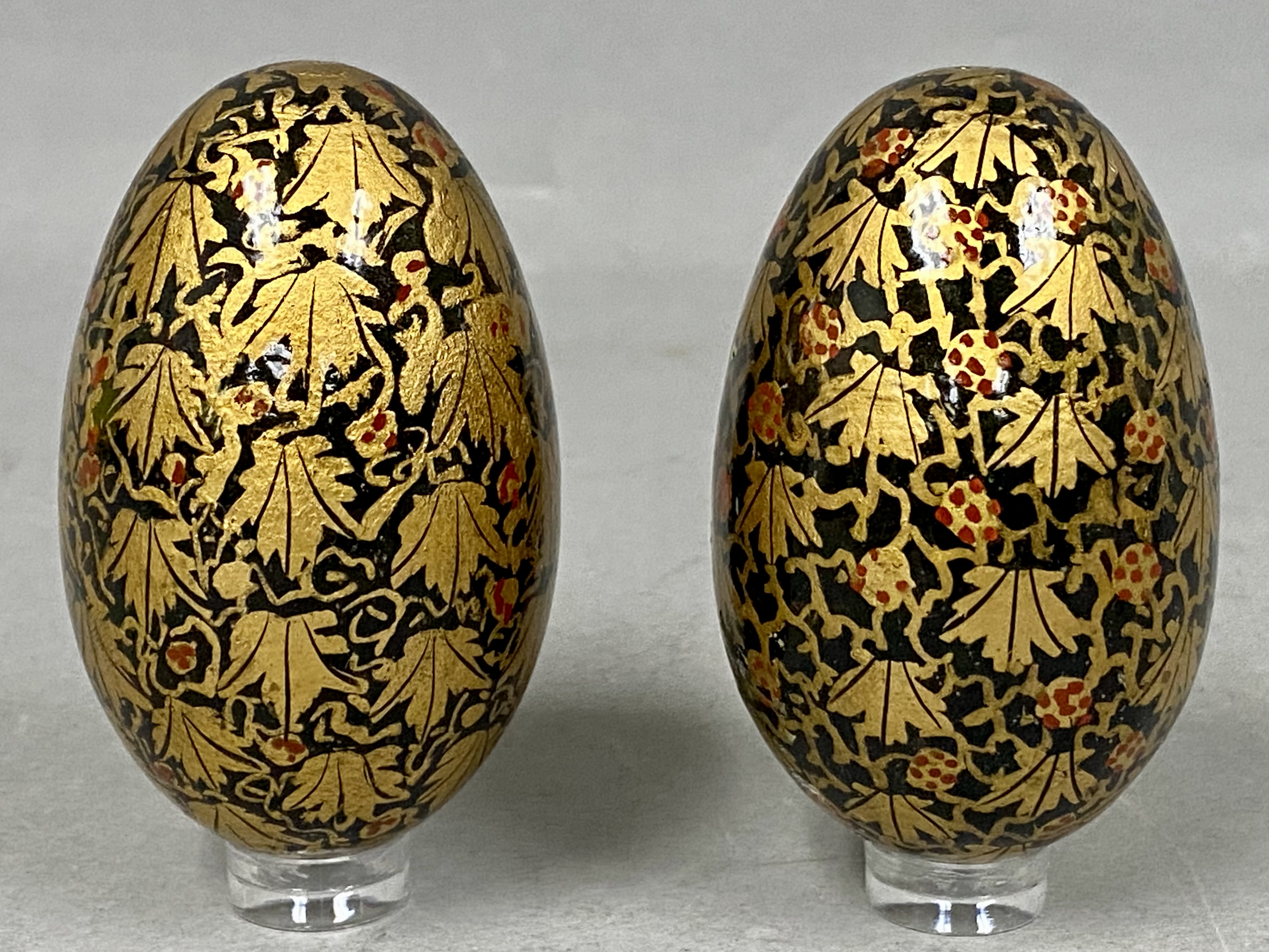Kashmiri Papier-Mache Decorative Eggs