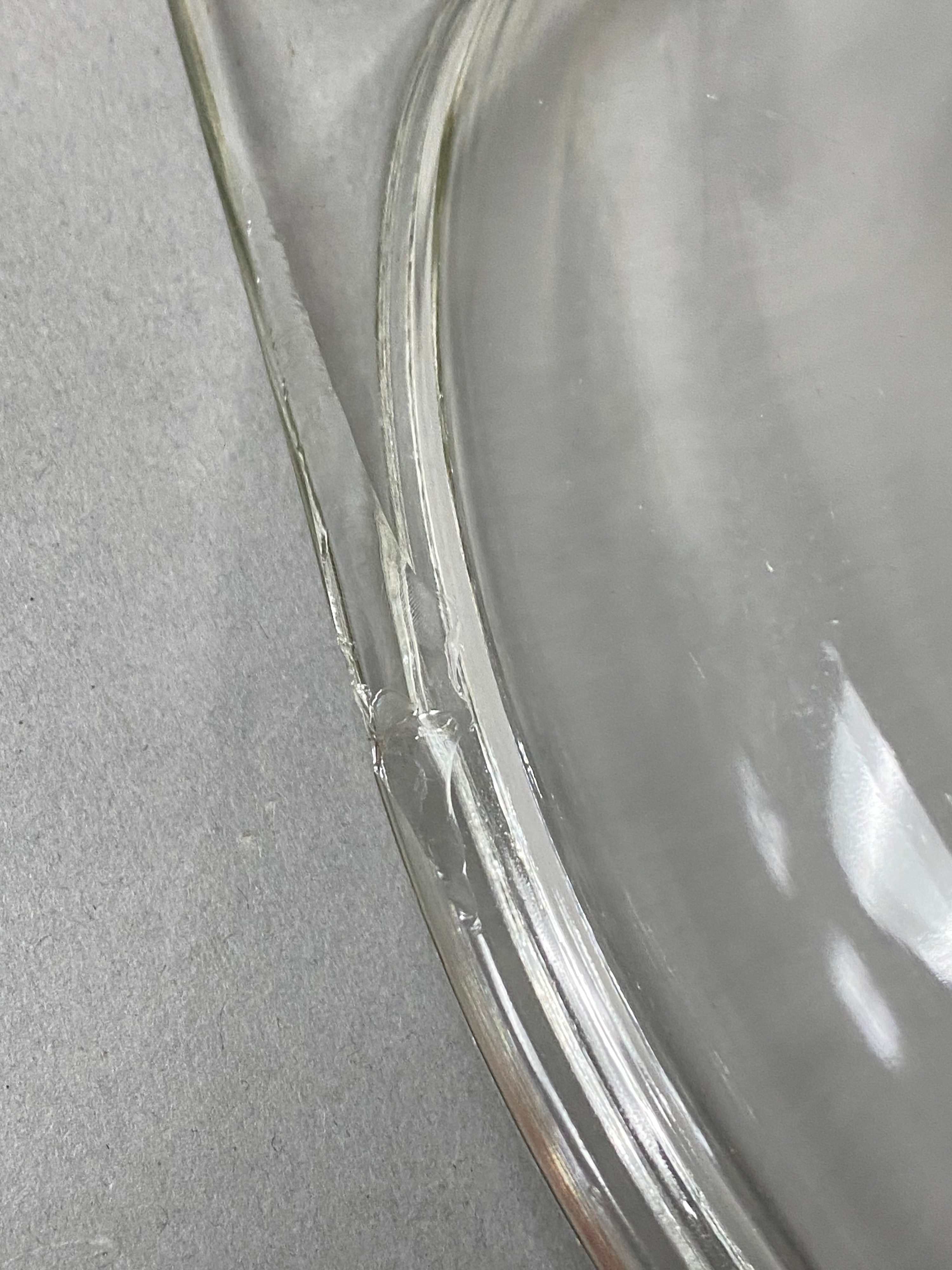 Pyrex Charcoal Snowflake Oval Casserole