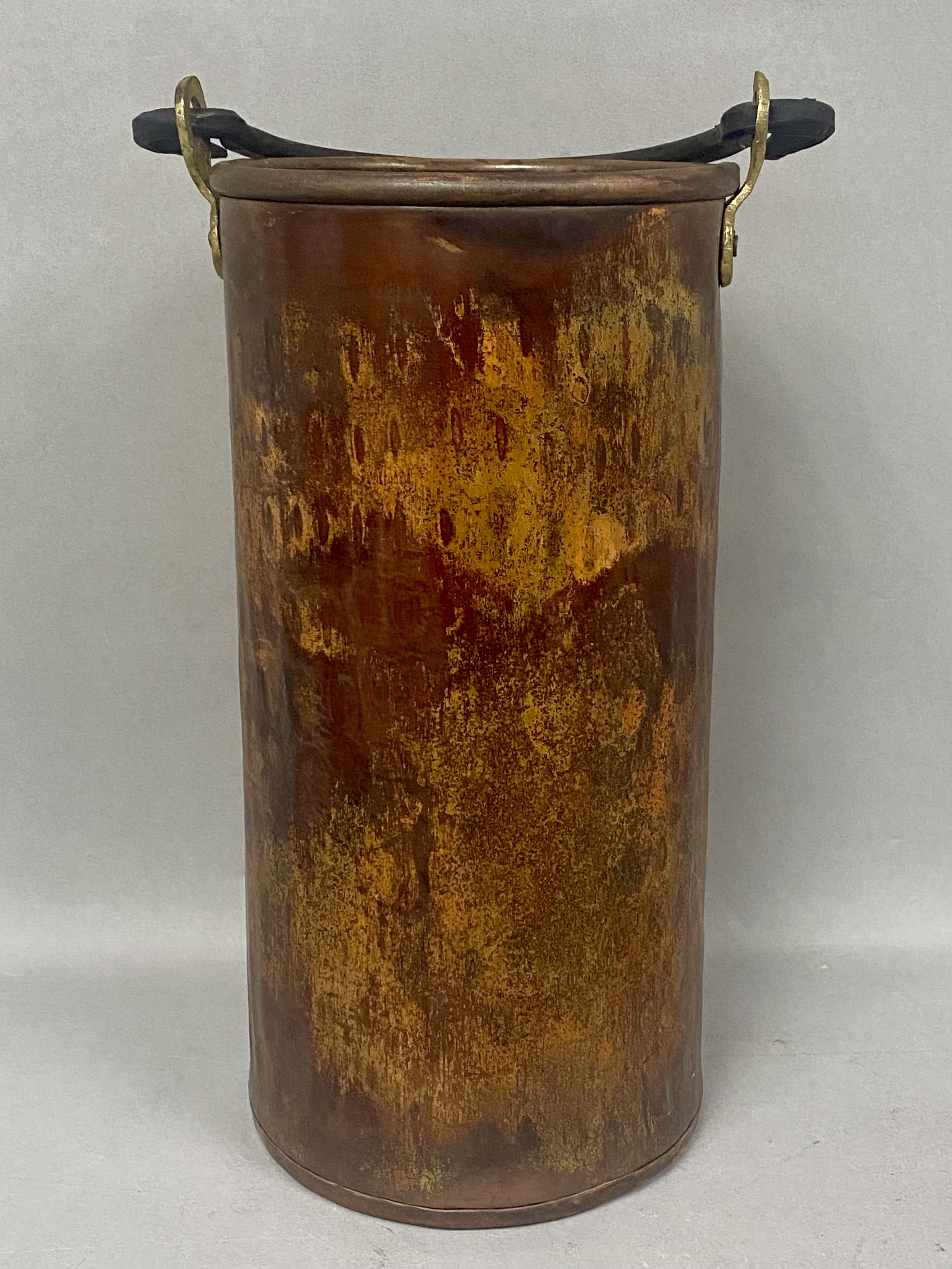 Turkish Copper & Iron Umbrella Stand