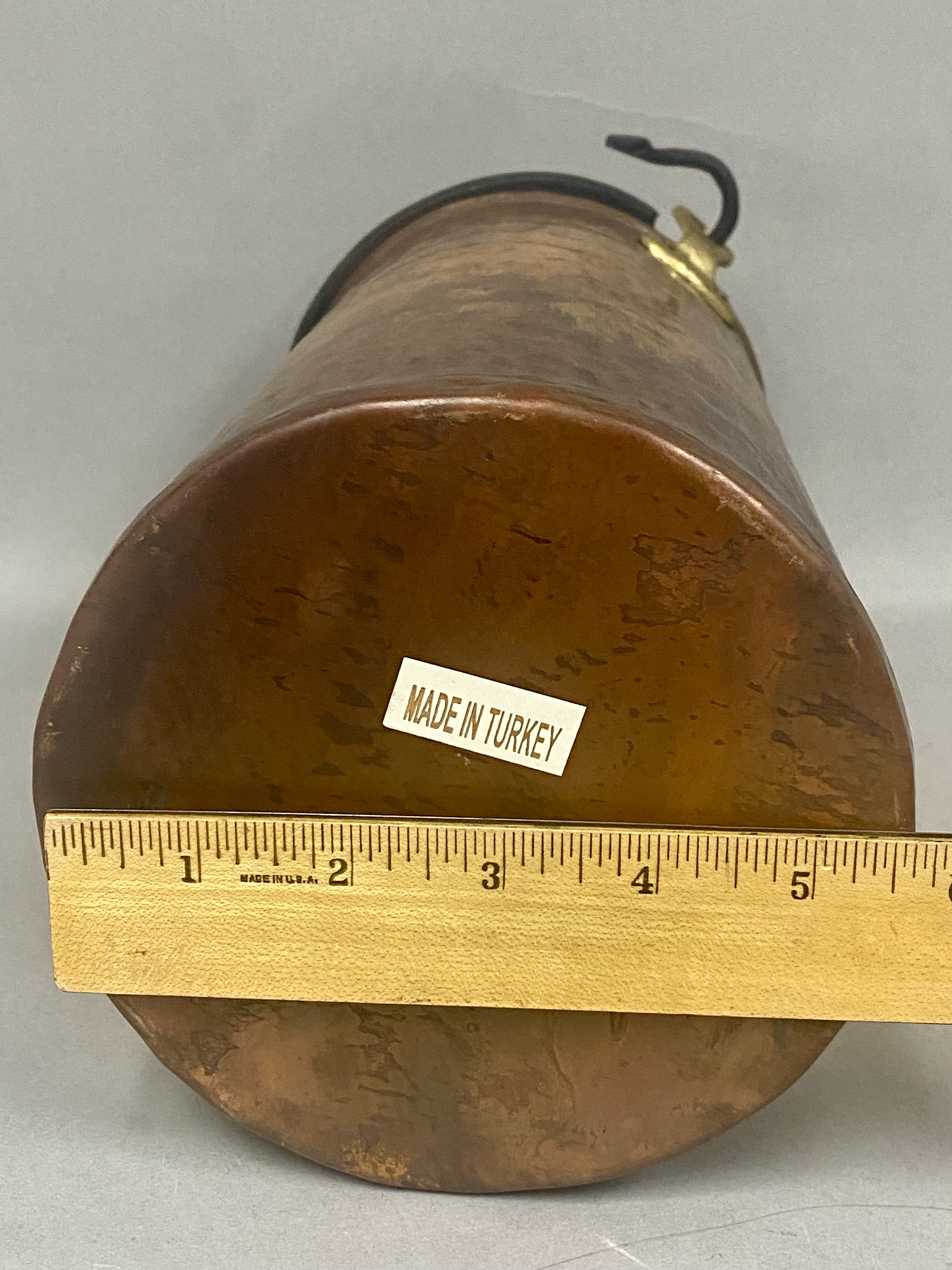 Turkish Copper & Iron Umbrella Stand