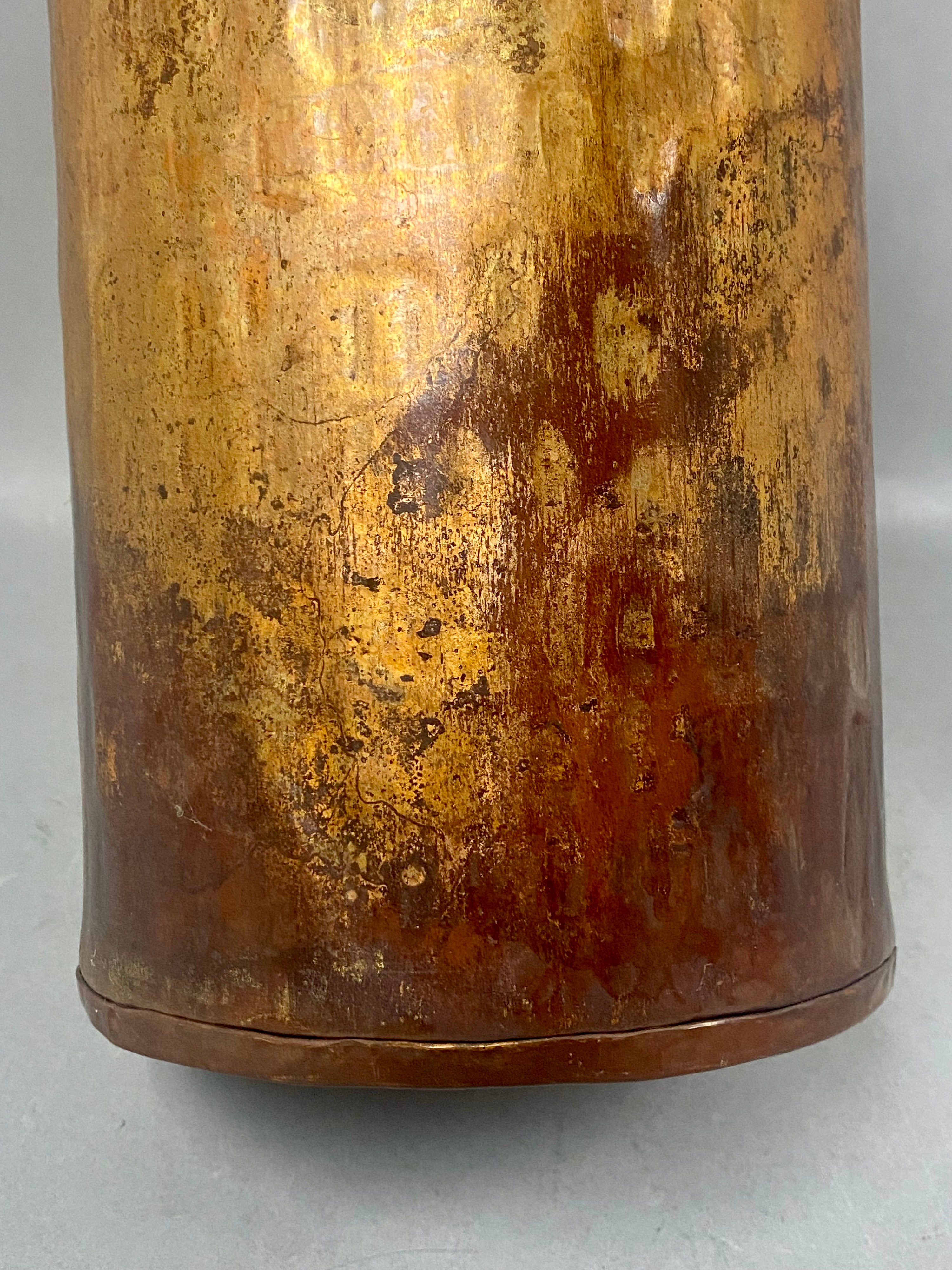 Turkish Copper & Iron Umbrella Stand