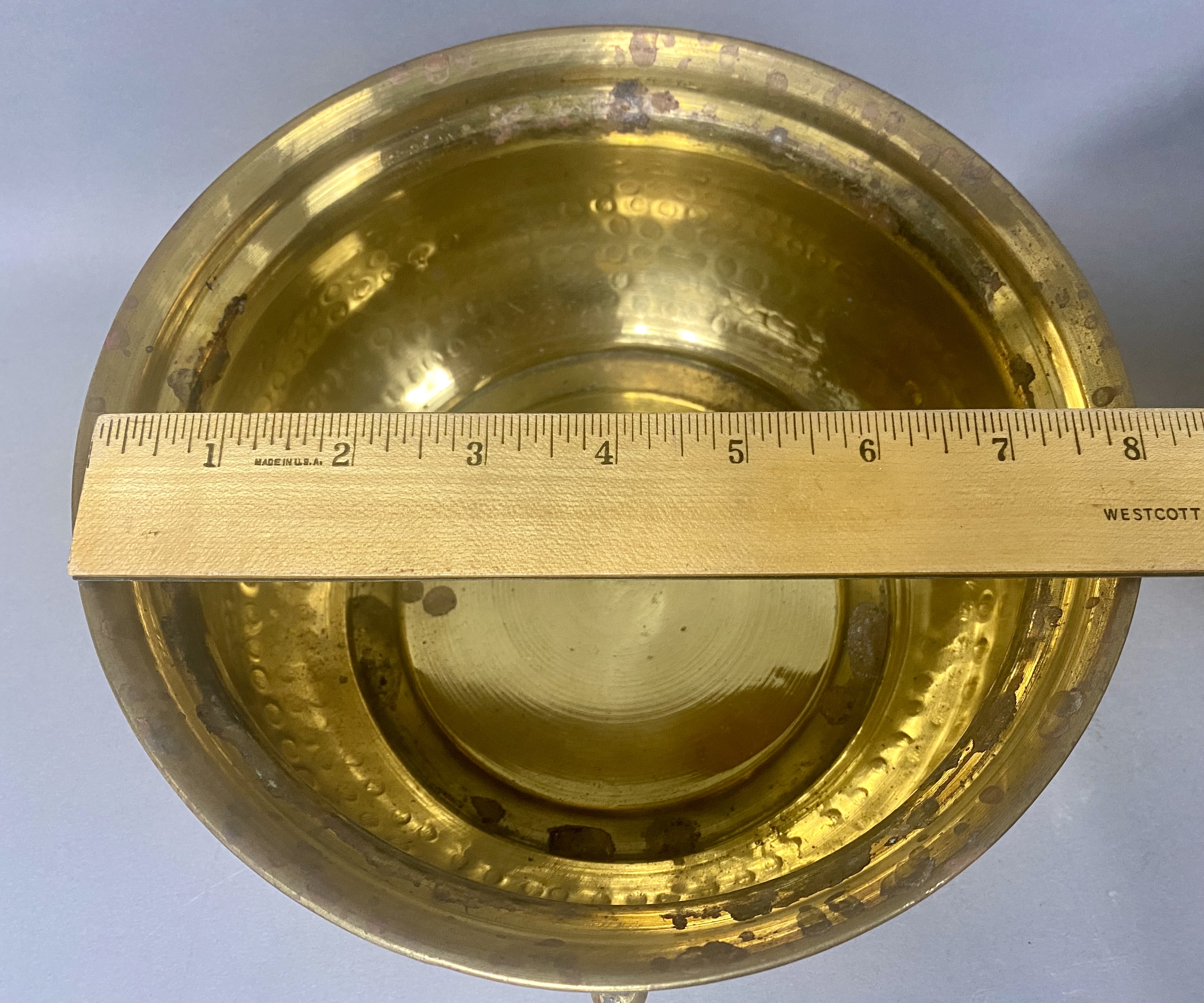 India Brass Candlesticks & Planters